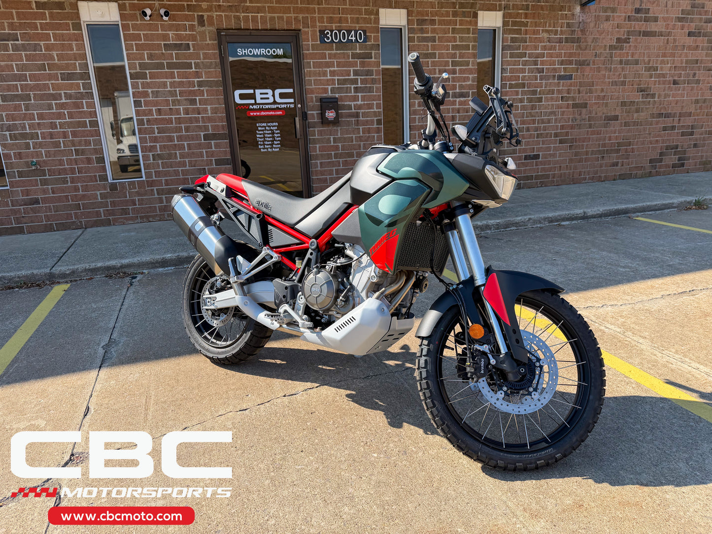 2026 Aprilia Tuareg 660 - Tornado Green - AP2114
