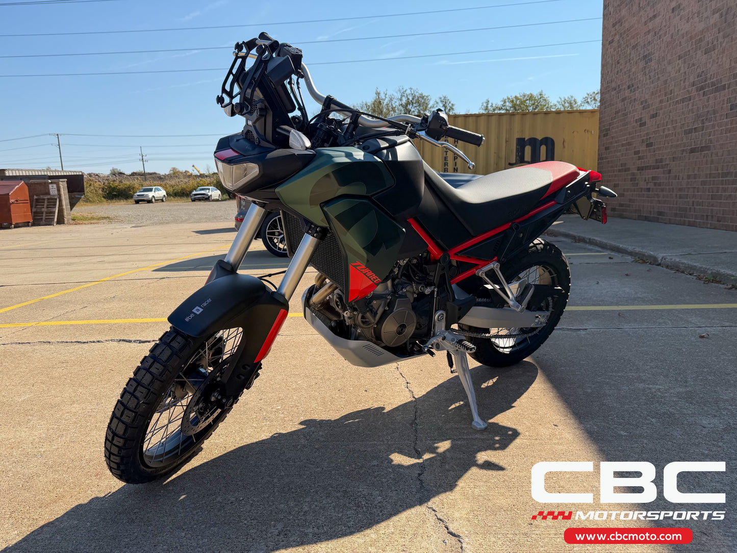 2026 Aprilia Tuareg 660 - Tornado Green - AP2114