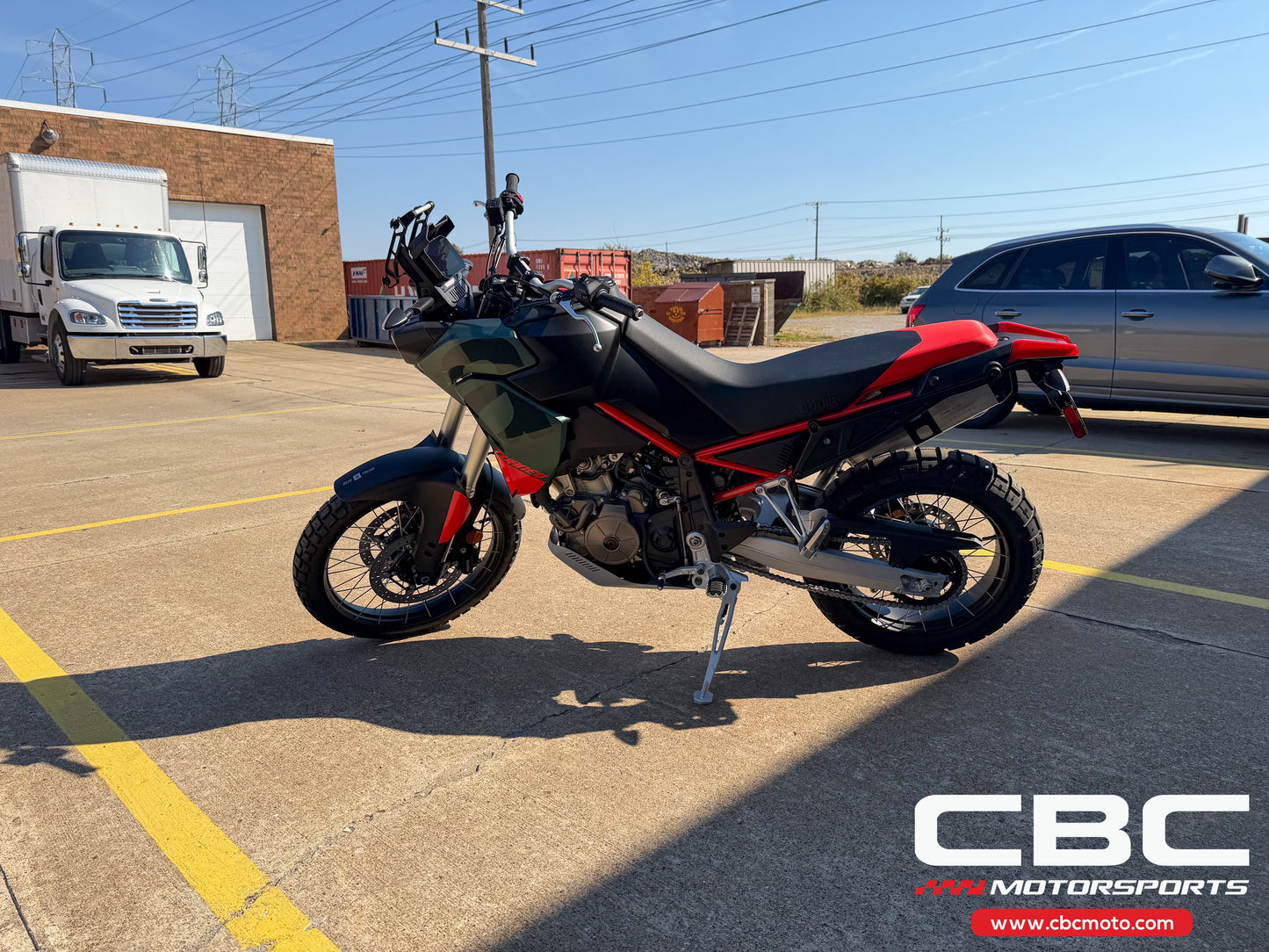 2026 Aprilia Tuareg 660 - Tornado Green - AP2114