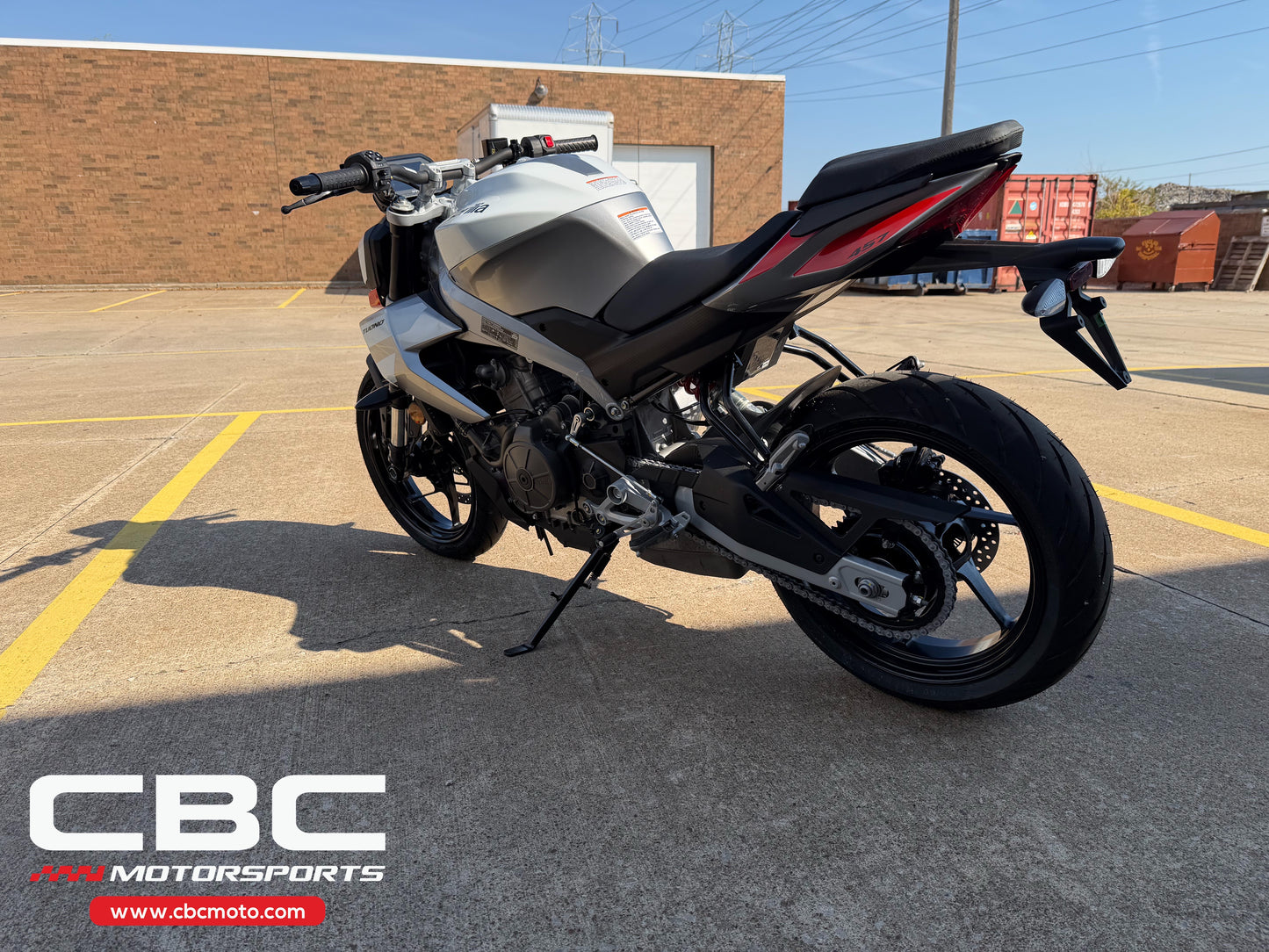 2026 Aprilia Tuono 457 - Puma Grey - AP2104