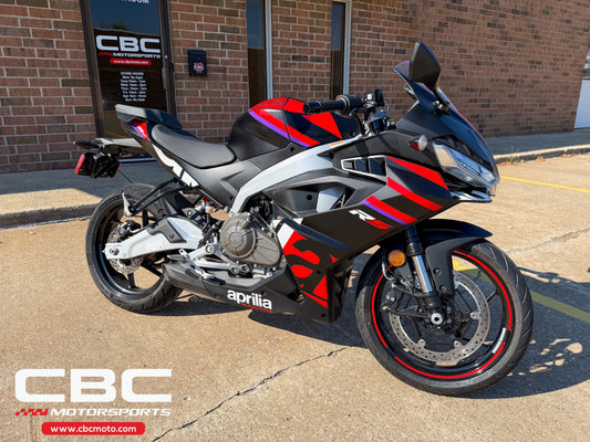 2025 Aprilia RS 457 - Racing Stripes - Demo - AP2100