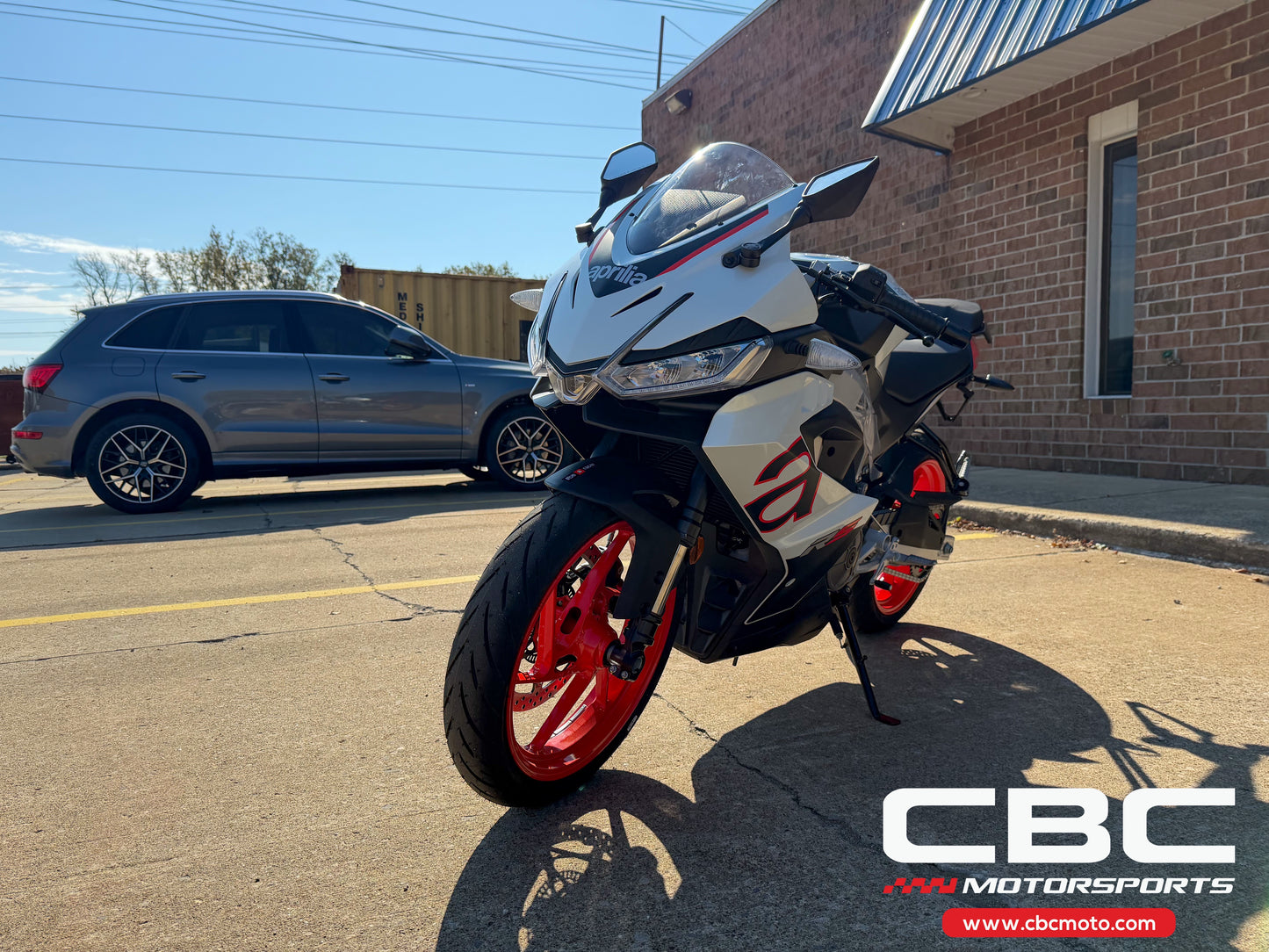 2025 Aprilia RS 457 - Opalescent Light - AP2117