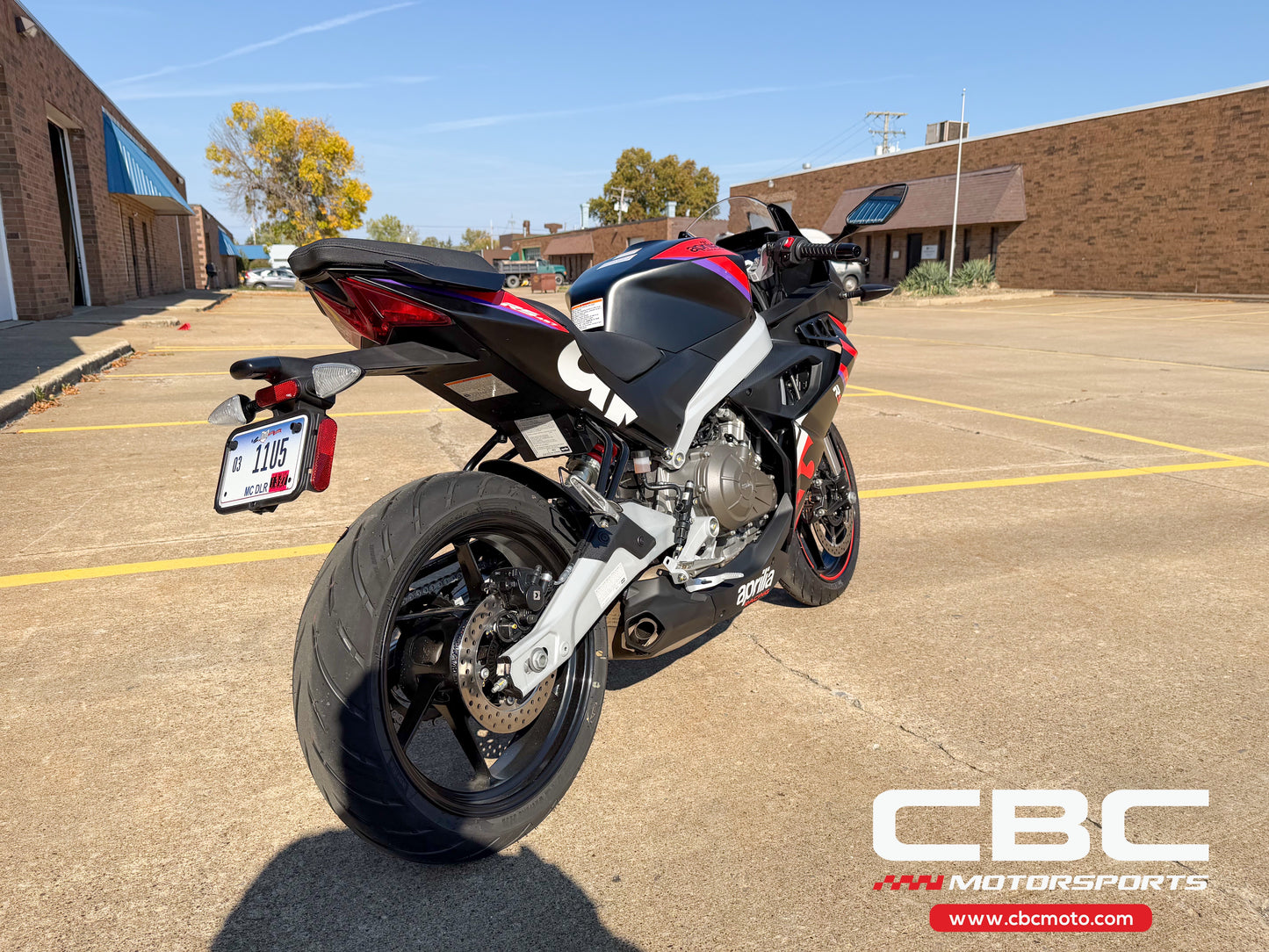 2025 Aprilia RS 457 - Racing Stripes - Demo - AP2100