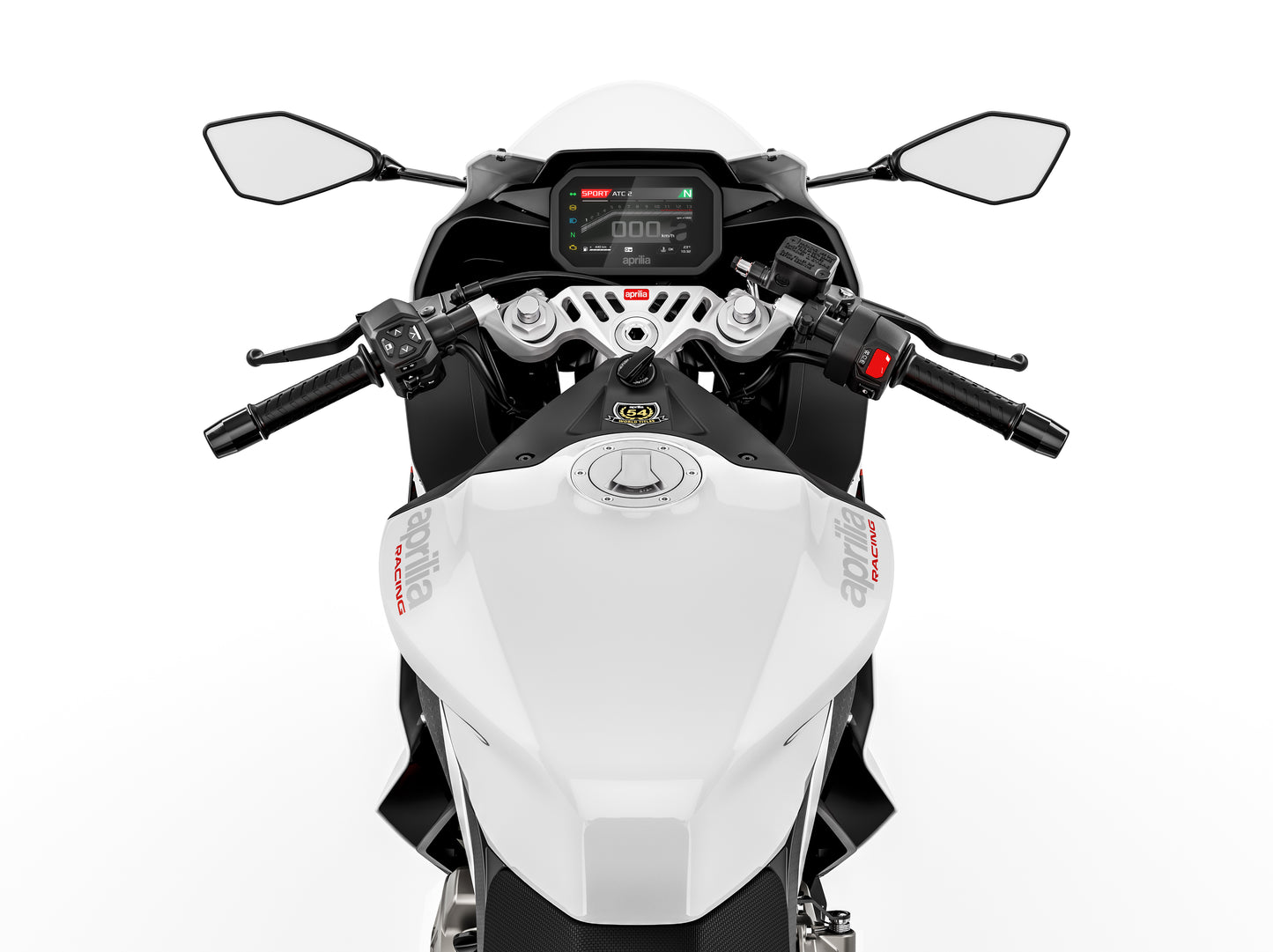 2025 Aprilia RS 457 - Opalescent Light - AP2117