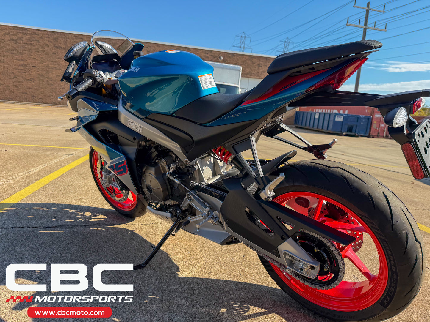 2026 Aprilia RS 660 - Blue Marlin - AP2107