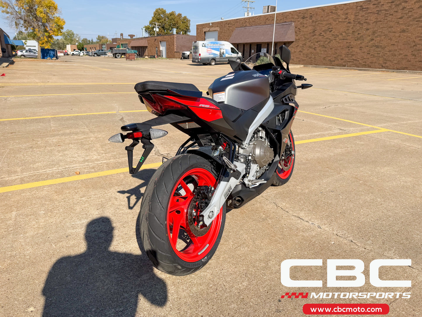 2025 Aprilia RS 457 - Prismatic Dark - AP2118