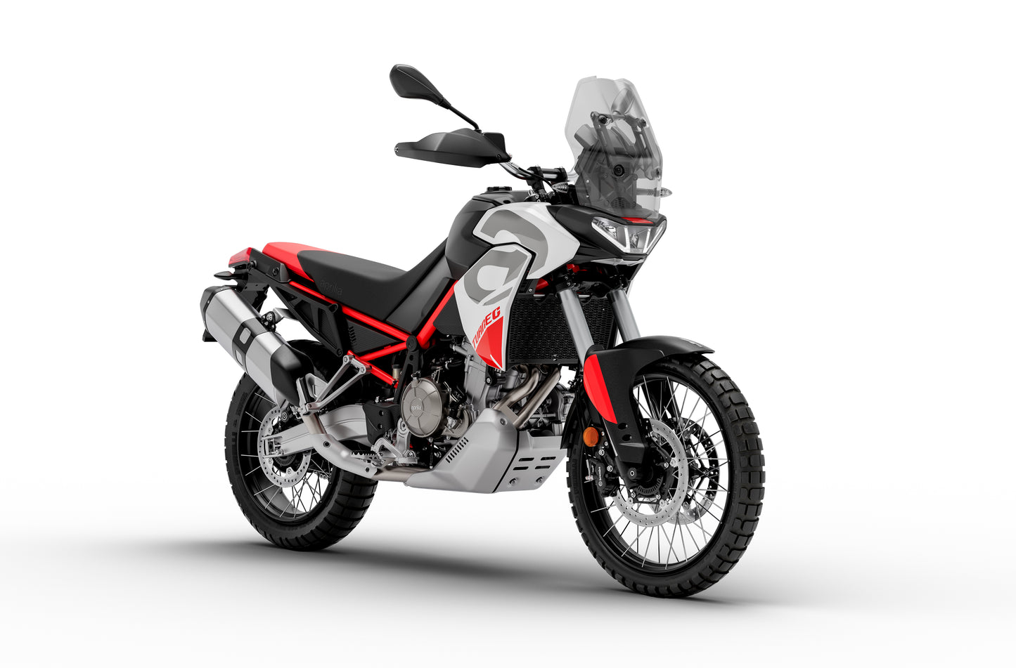2026 Aprilia Tuareg 660 - Hailstorm White