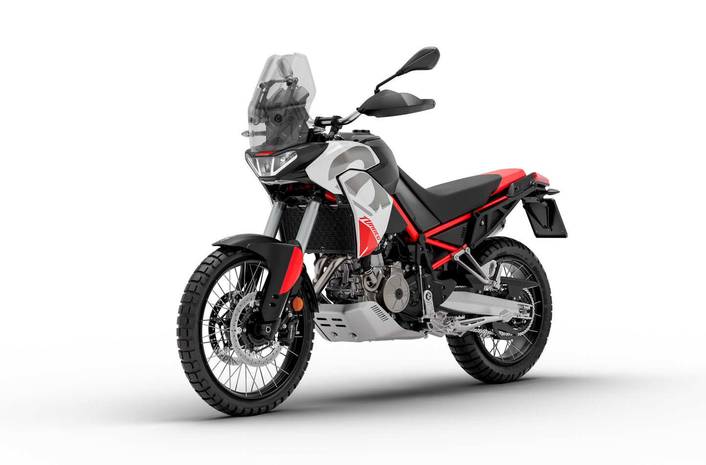2026 Aprilia Tuareg 660 - Hailstorm White