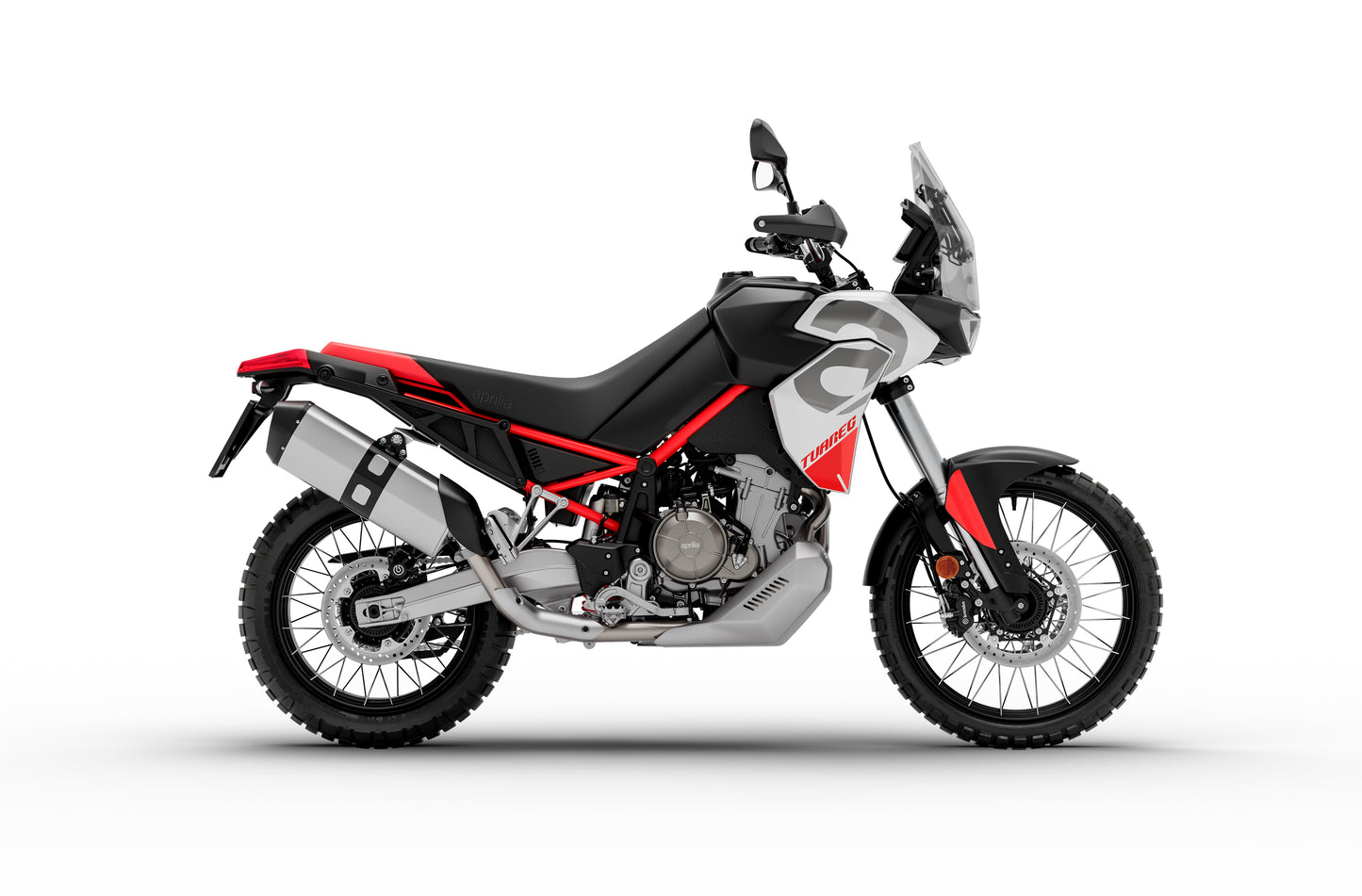 2026 Aprilia Tuareg 660 - Hailstorm White