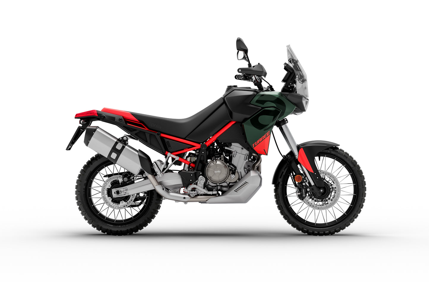 2026 Aprilia Tuareg 660 - Tornado Green - AP2114