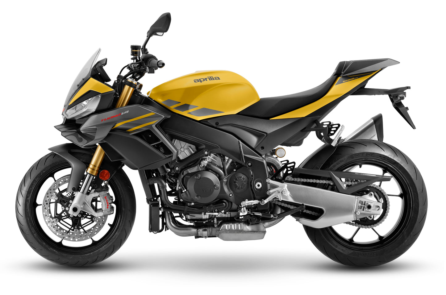 2026 Aprilia Tuono V4 - Scorpion Yellow - AP2112