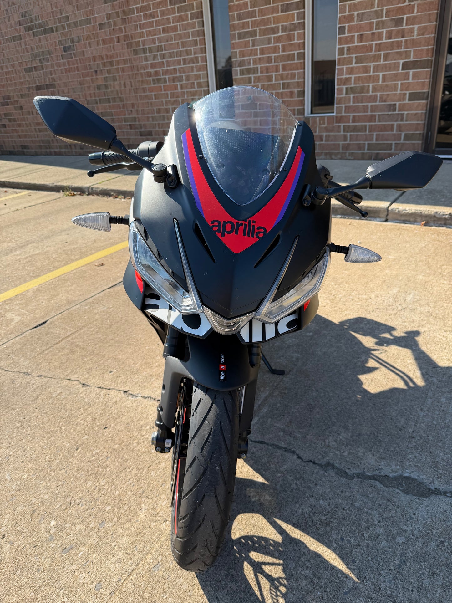 2025 Aprilia RS 457 - Racing Stripes - Demo - AP2100