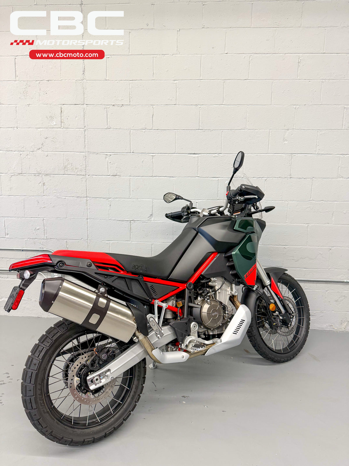 2026 Aprilia Tuareg 660 - Tornado Green - AP2114