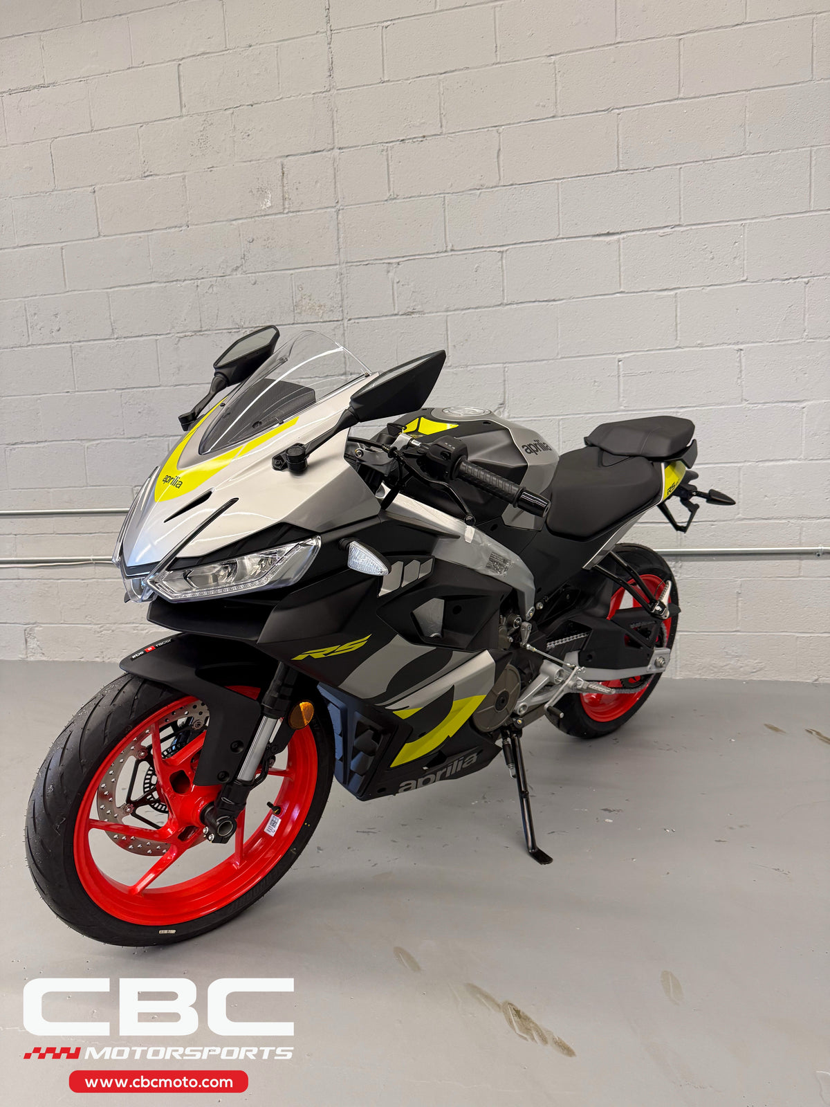 2026 Aprilia RS 457 - Arsenic Yellow - AP2150
