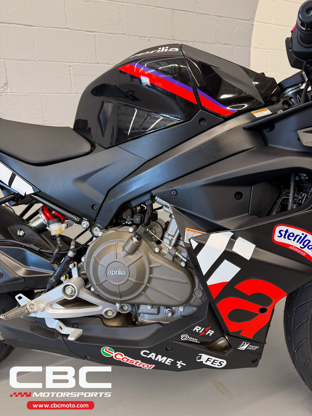 2026 Aprilia RS 457 - GP Replica Black - AP2149
