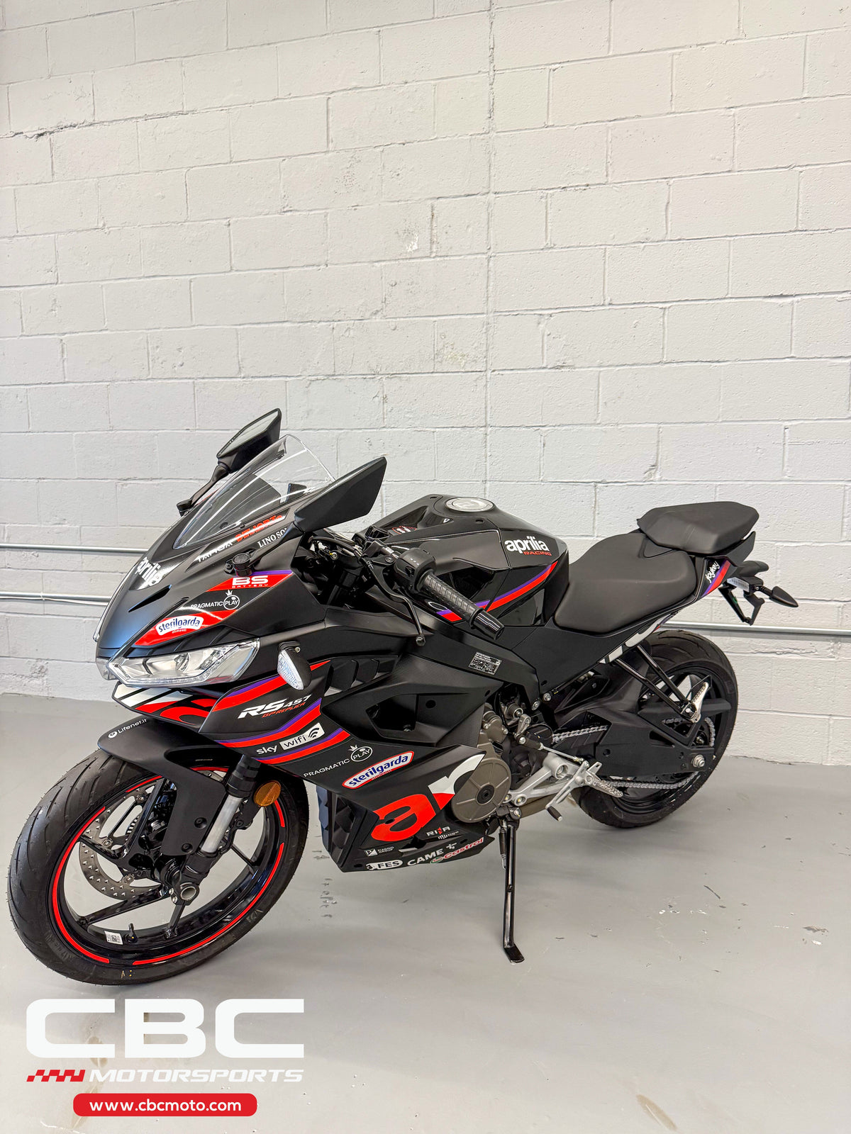 2026 Aprilia RS 457 - GP Replica Black - AP2149