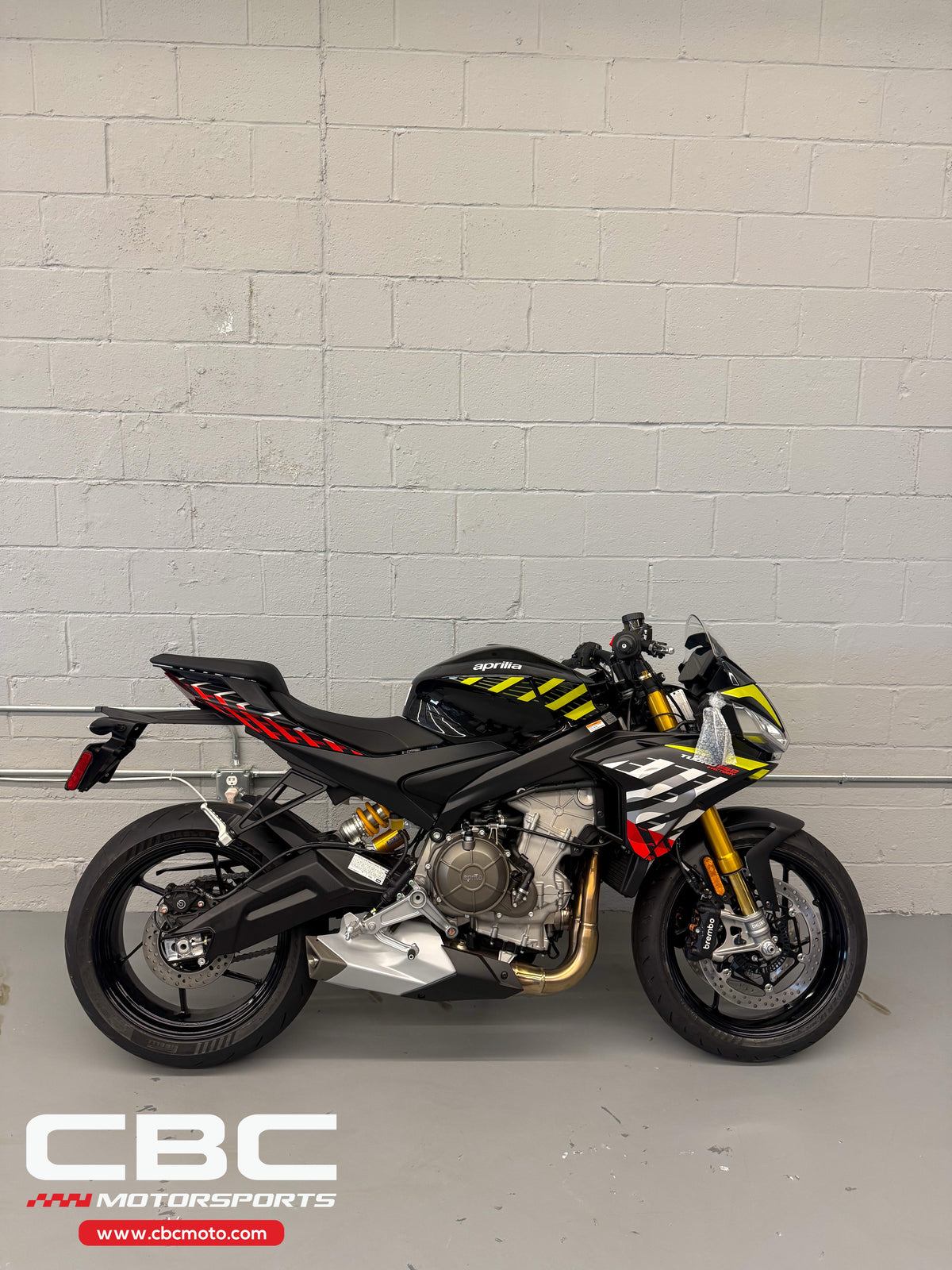 2027 Aprilia Tuono 660 Factory - Shakedown Yellow - AP2138