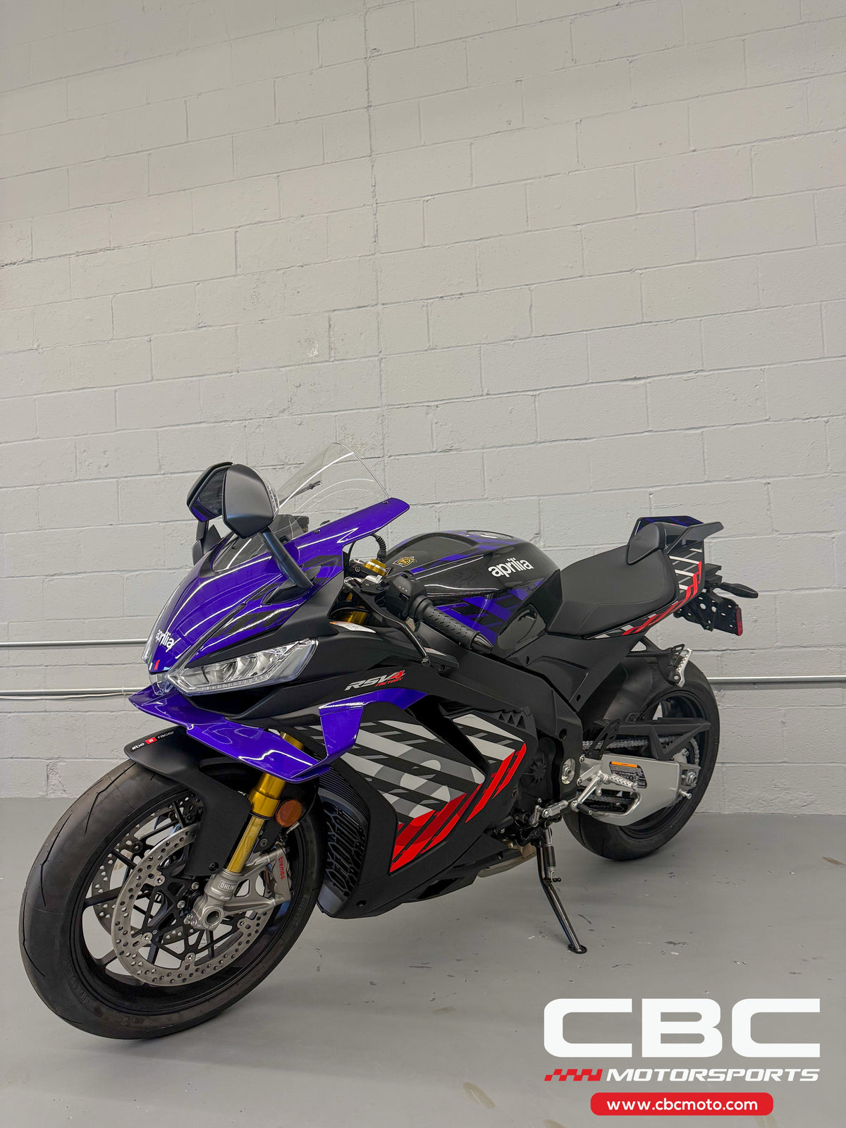 2027 Aprilia RSV4 Factory - Shakedown Indigo - AP2144