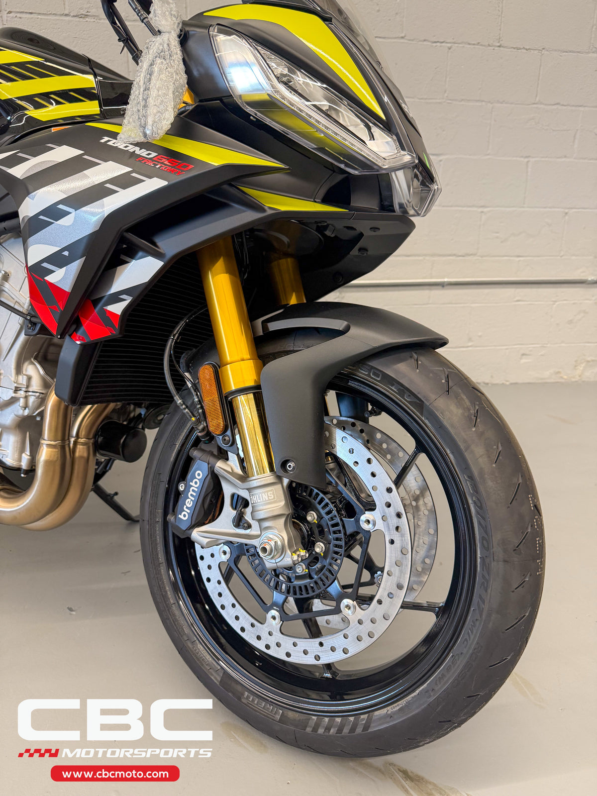 2027 Aprilia Tuono 660 Factory - Shakedown Yellow - AP2138