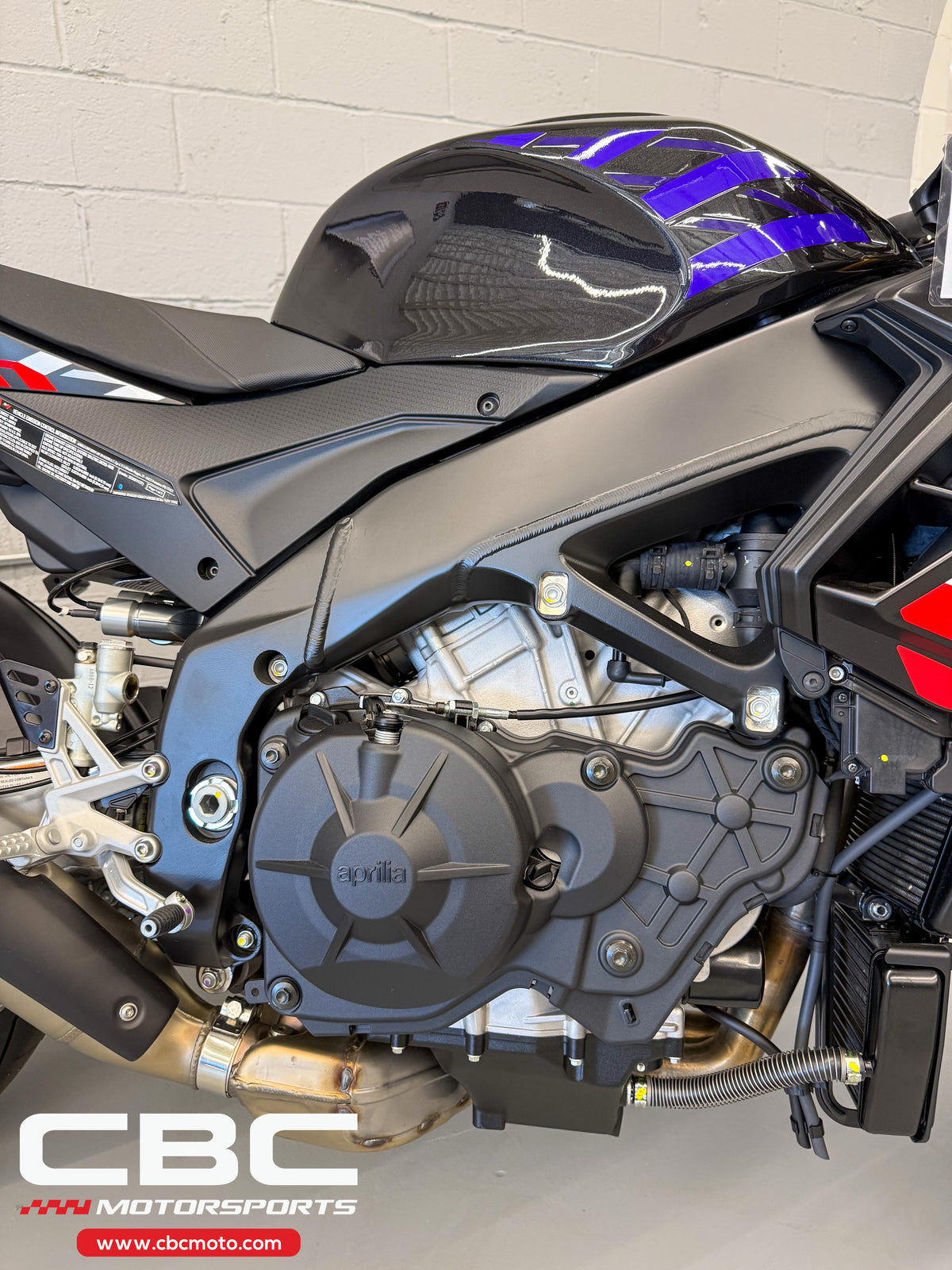 2027 Aprilia Tuono V4 Factory - Shakedown Indigo - AP2133