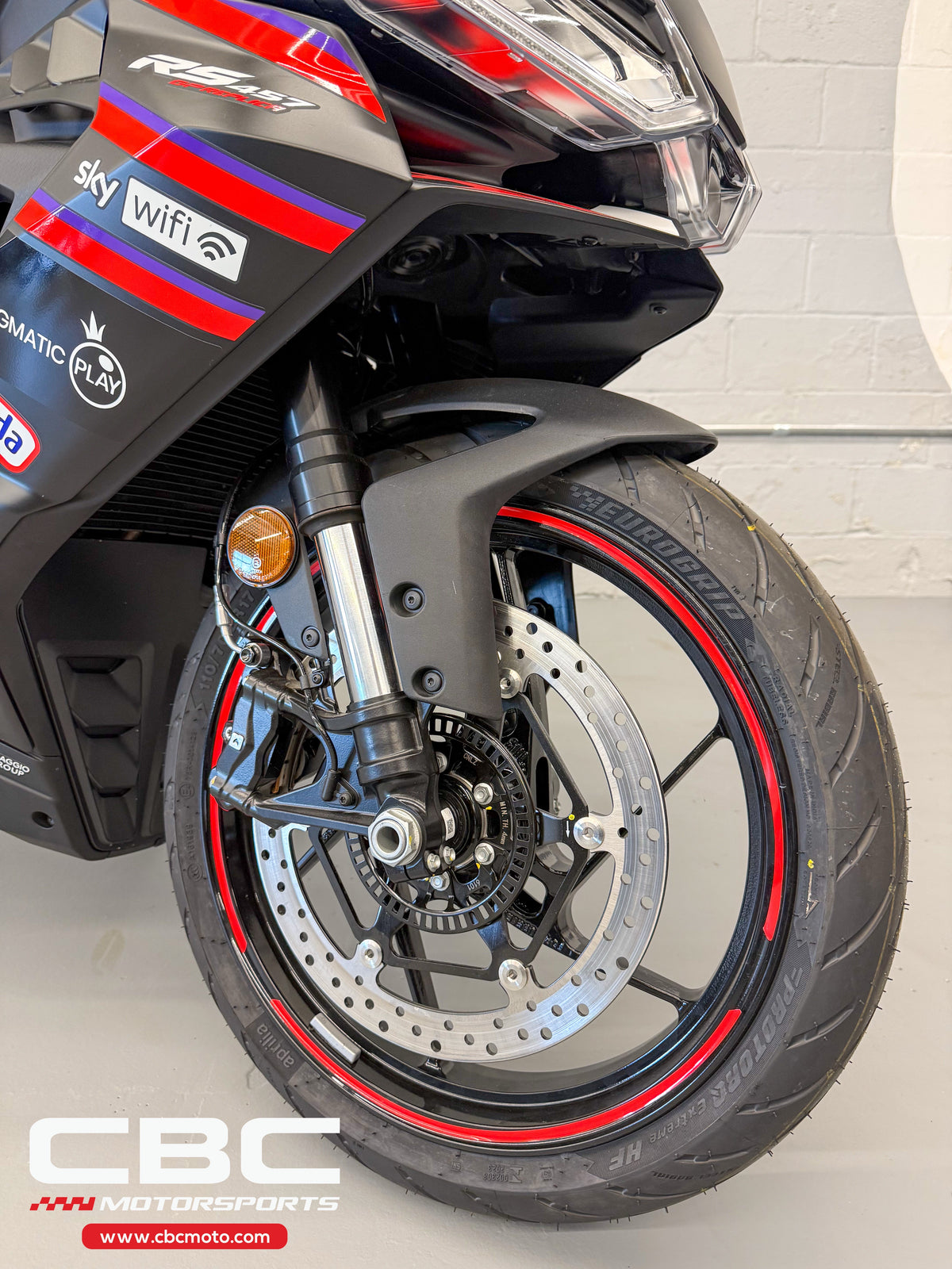 2026 Aprilia RS 457 - GP Replica Black - AP2149