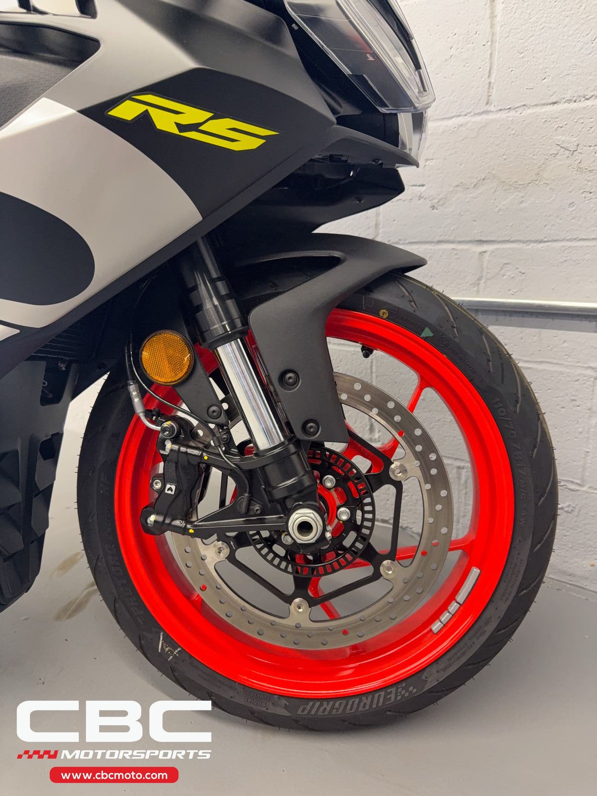 2026 Aprilia RS 457 - Arsenic Yellow - AP2150