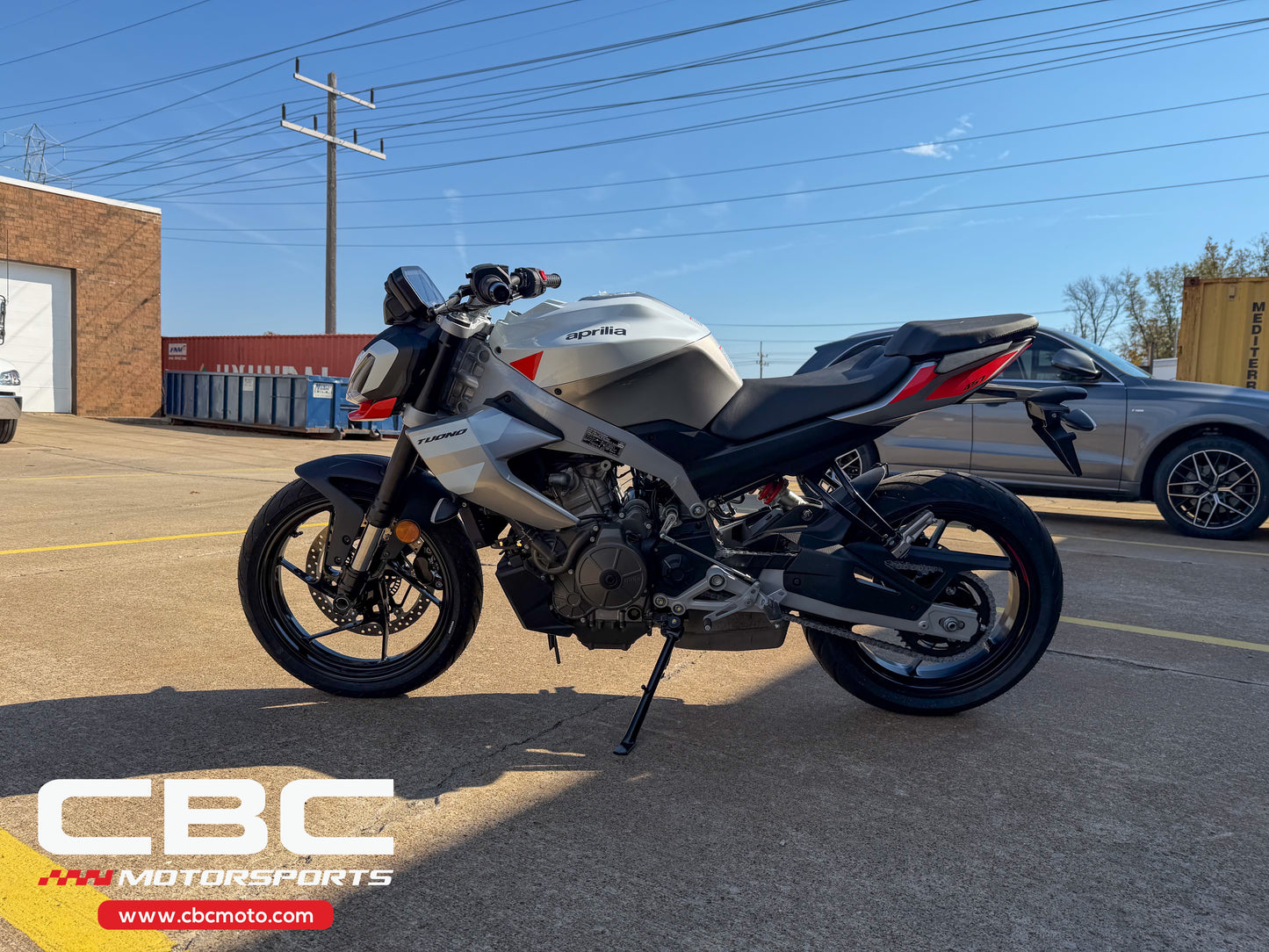 2026 Aprilia Tuono 457 - Puma Grey - AP2104