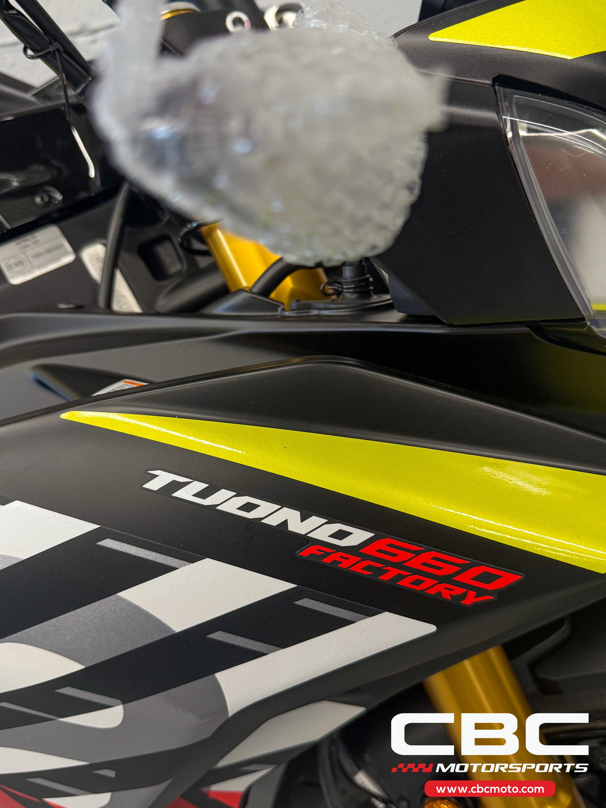 2027 Aprilia Tuono 660 Factory - Shakedown Yellow - AP2138