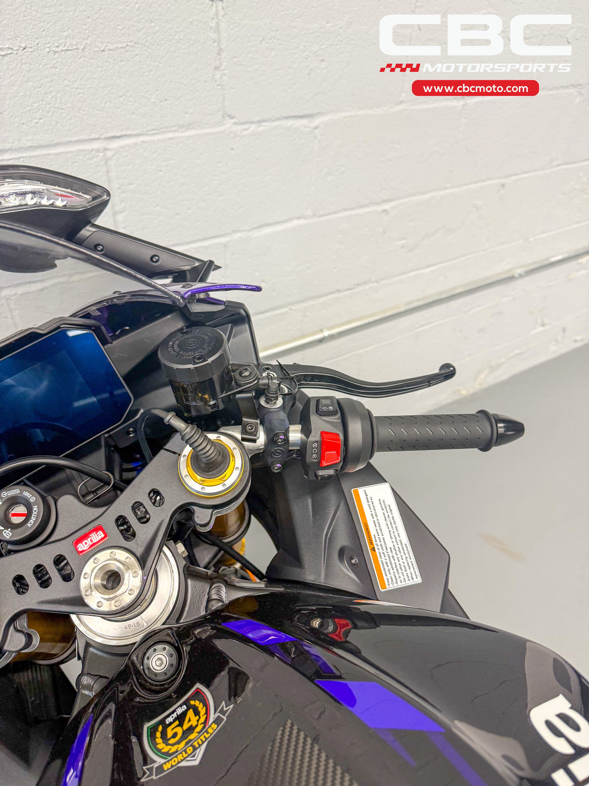 2027 Aprilia RSV4 Factory - Shakedown Indigo - AP2144