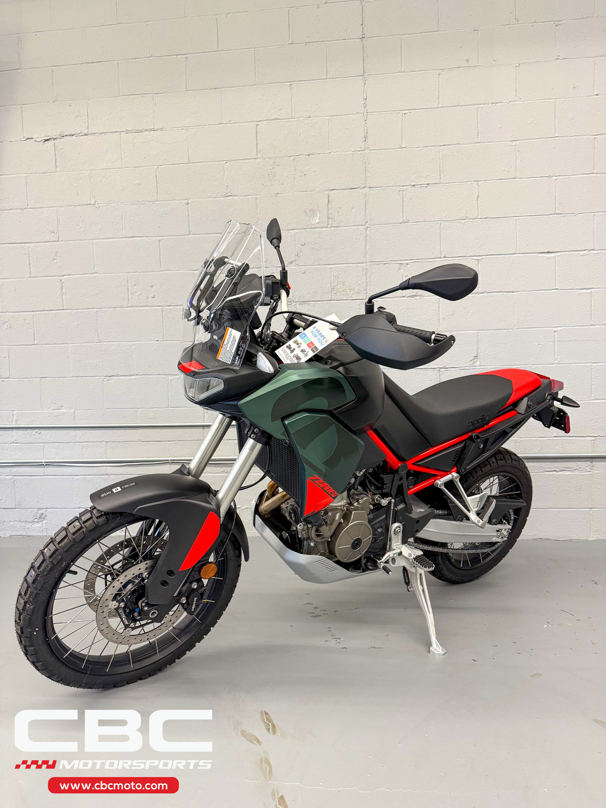 2026 Aprilia Tuareg 660 - Tornado Green - AP2114