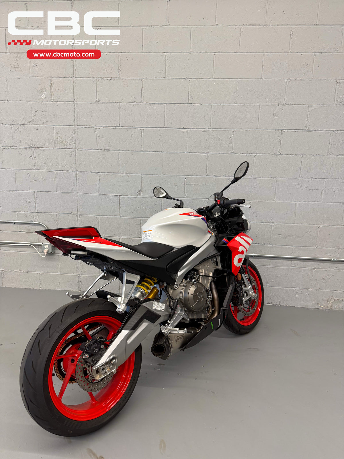 2024 Aprilia Tuono 660 Factory - Speed White - PO2105