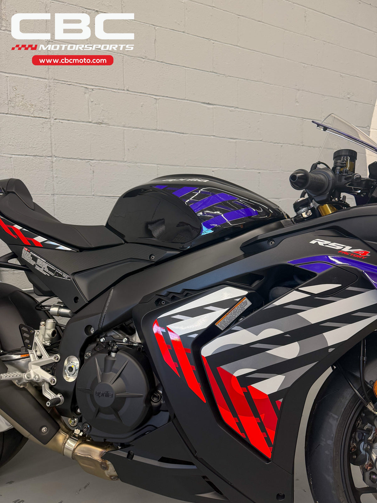 2027 Aprilia RSV4 Factory - Shakedown Indigo - AP2144
