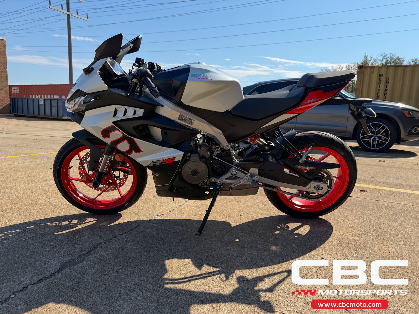 2025 Aprilia RS 457 - Opalescent Light - AP2117