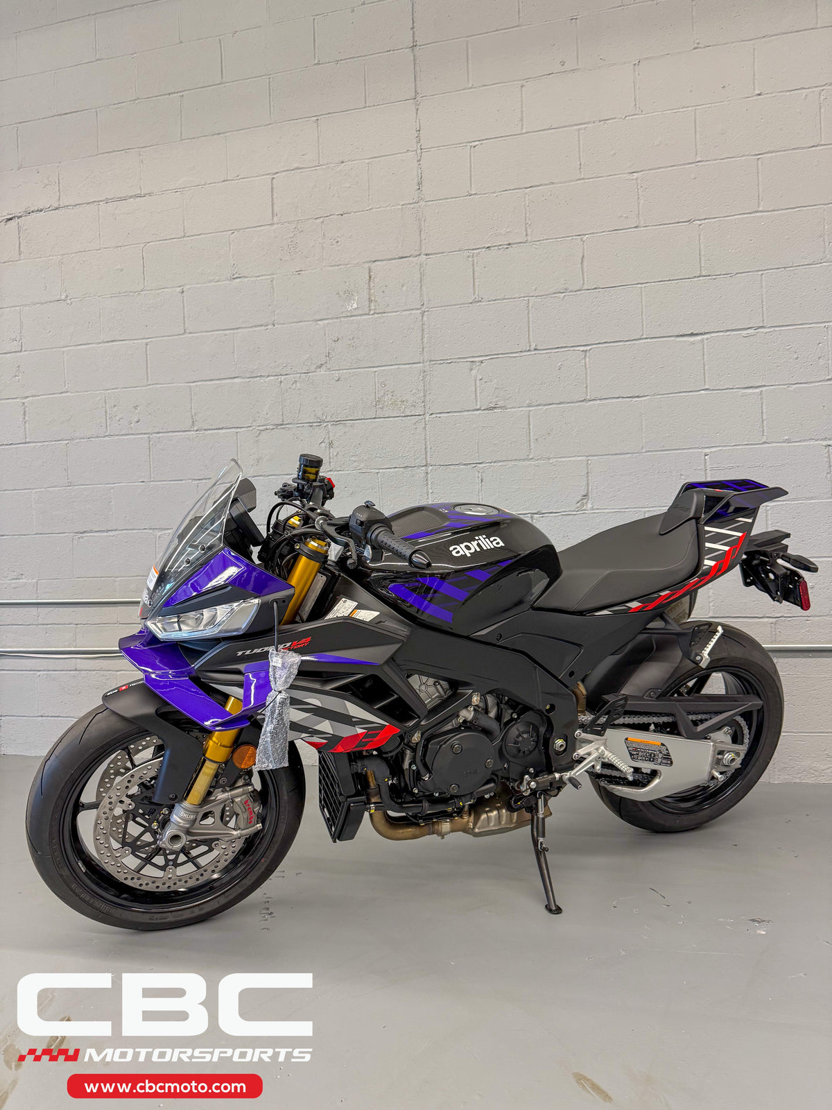2027 Aprilia Tuono V4 Factory - Shakedown Indigo - AP2133