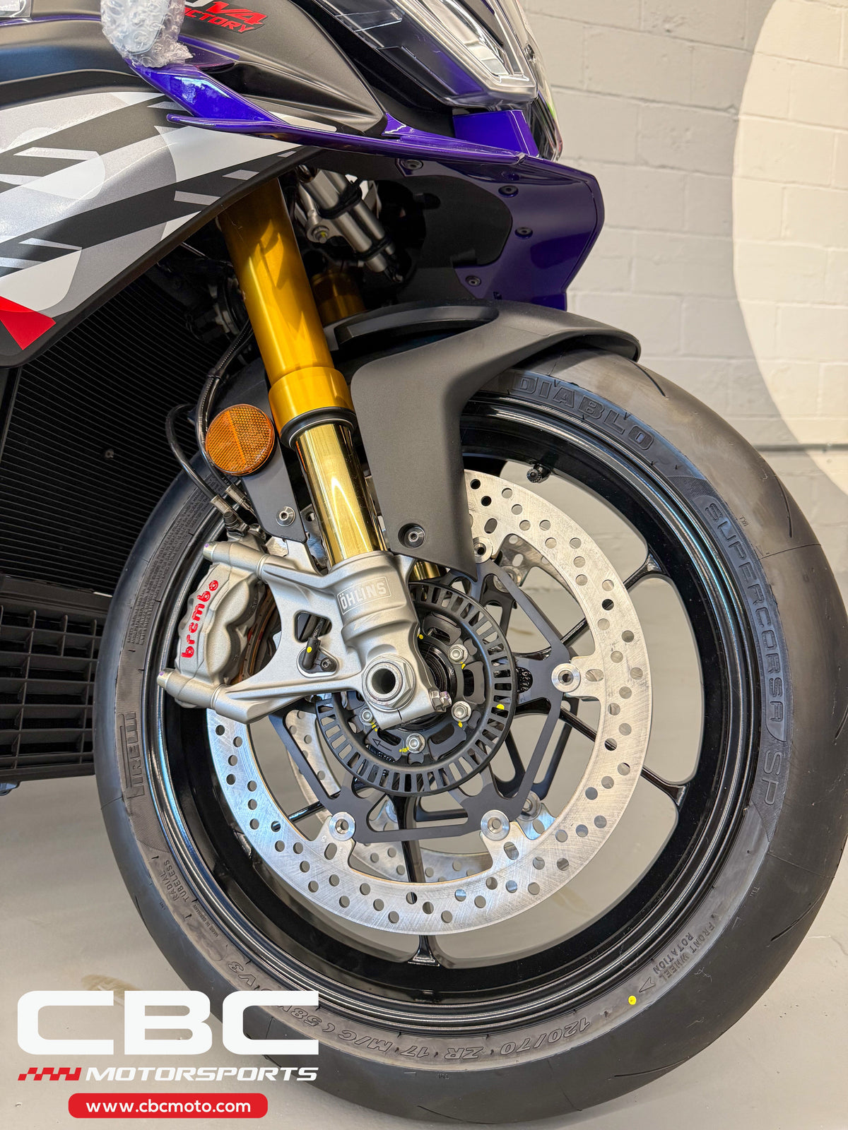 2027 Aprilia Tuono V4 Factory - Shakedown Indigo - AP2133