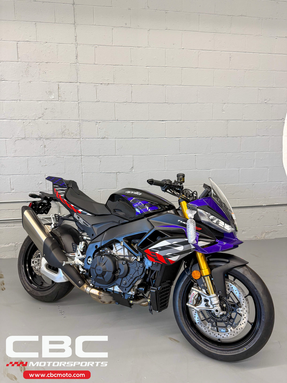 2027 Aprilia Tuono V4 Factory - Shakedown Indigo - AP2133