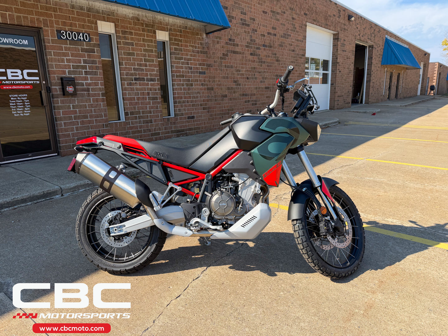 2026 Aprilia Tuareg 660 - Tornado Green - AP2114