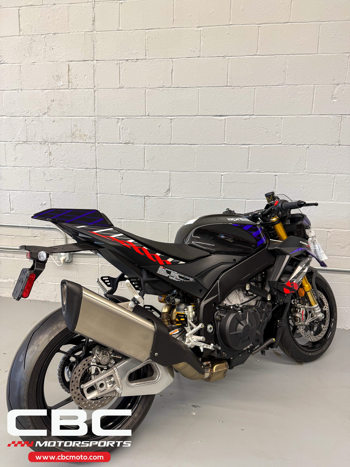 2027 Aprilia Tuono V4 Factory - Shakedown Indigo - AP2133