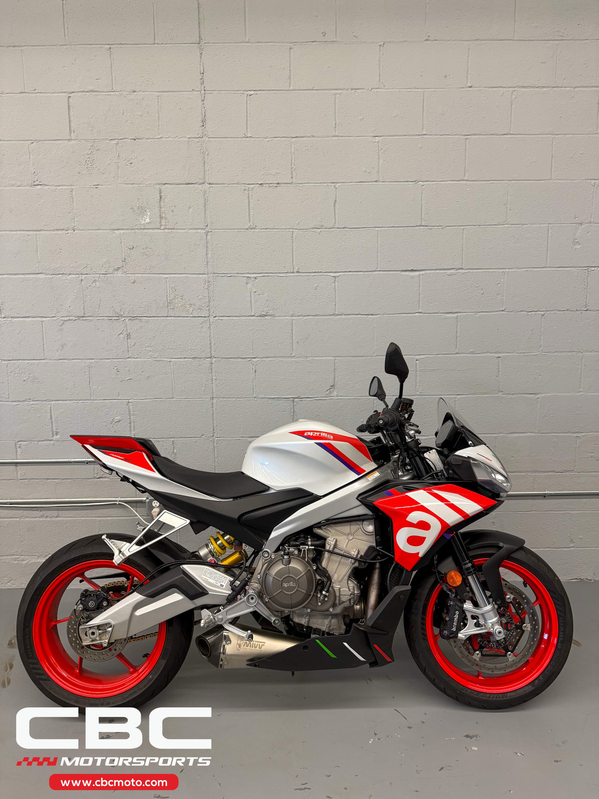 2024 Aprilia Tuono 660 Factory - Speed White - PO2105