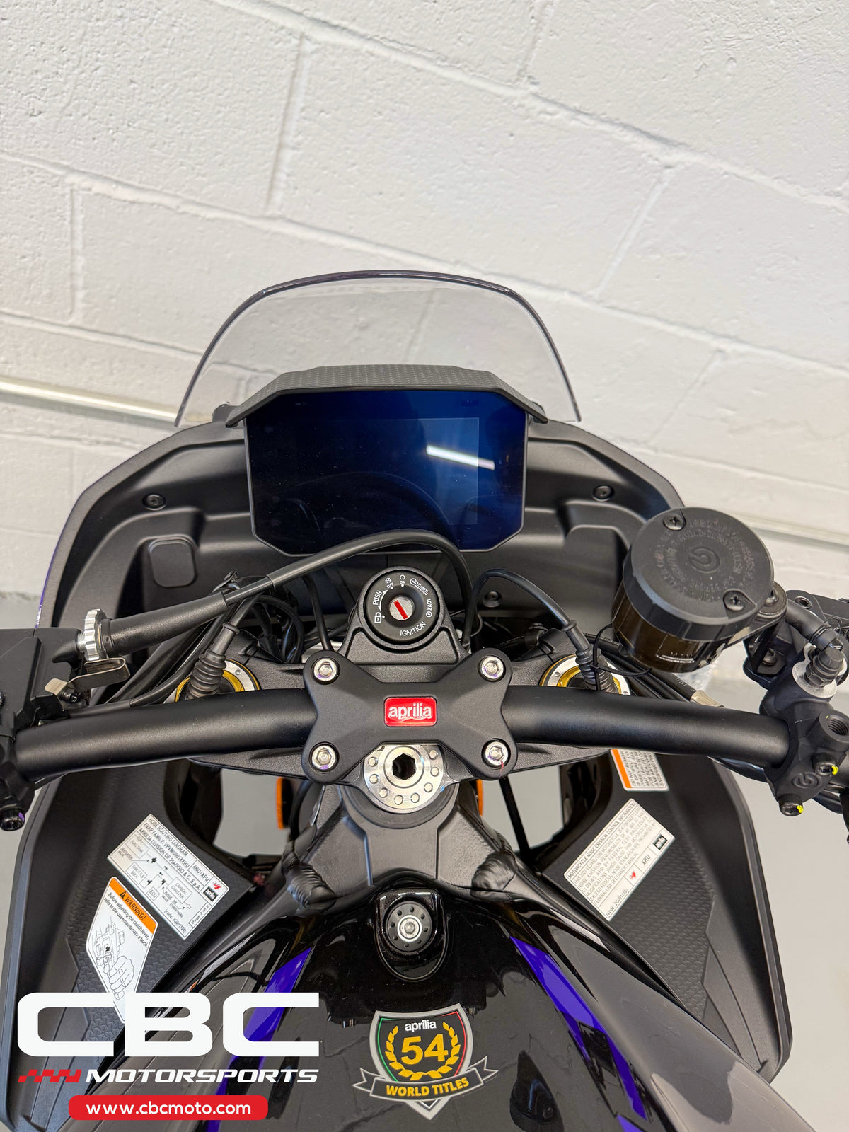 2027 Aprilia Tuono V4 Factory - Shakedown Indigo - AP2133