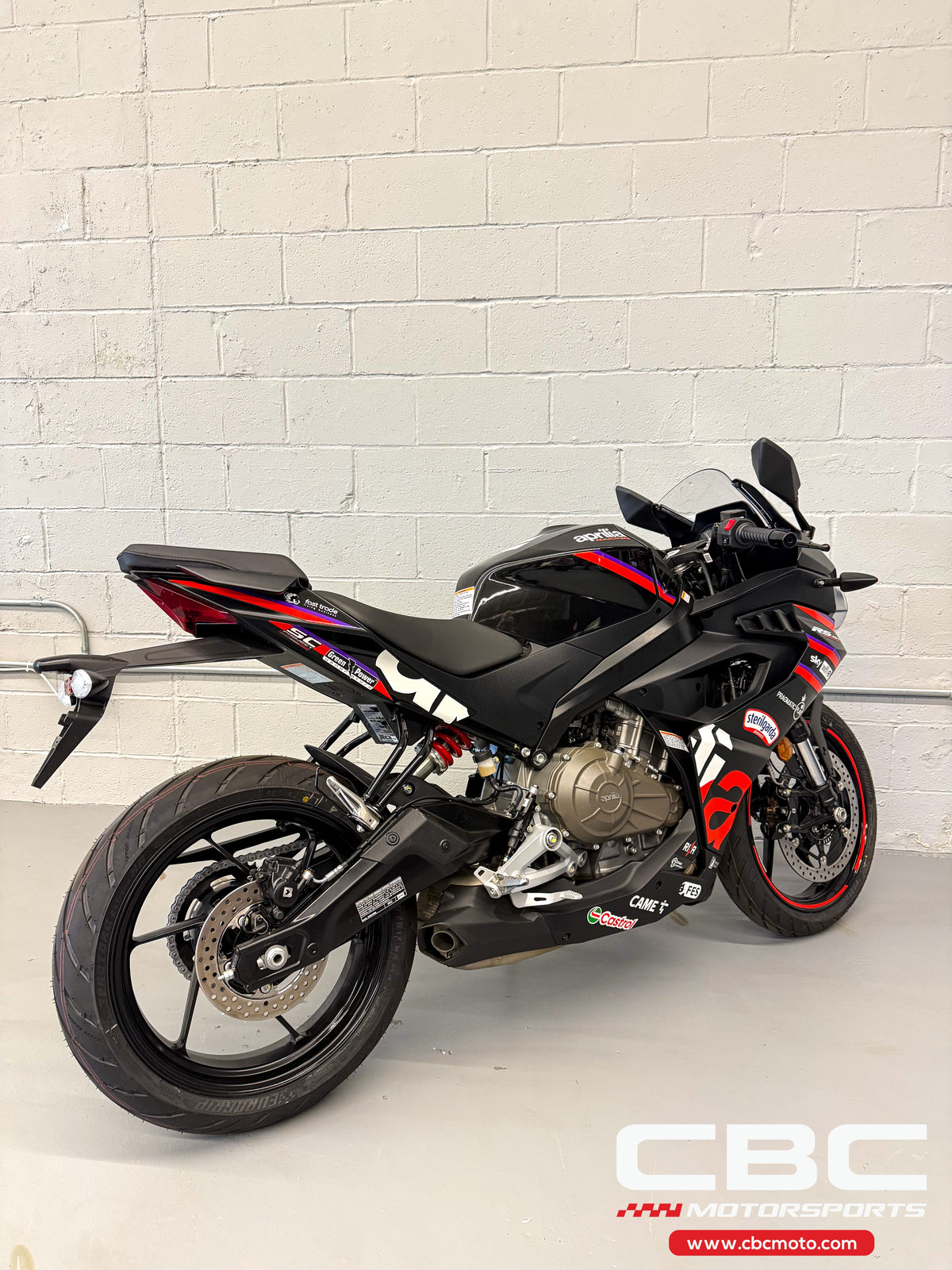 2026 Aprilia RS 457 - GP Replica Black - AP2149