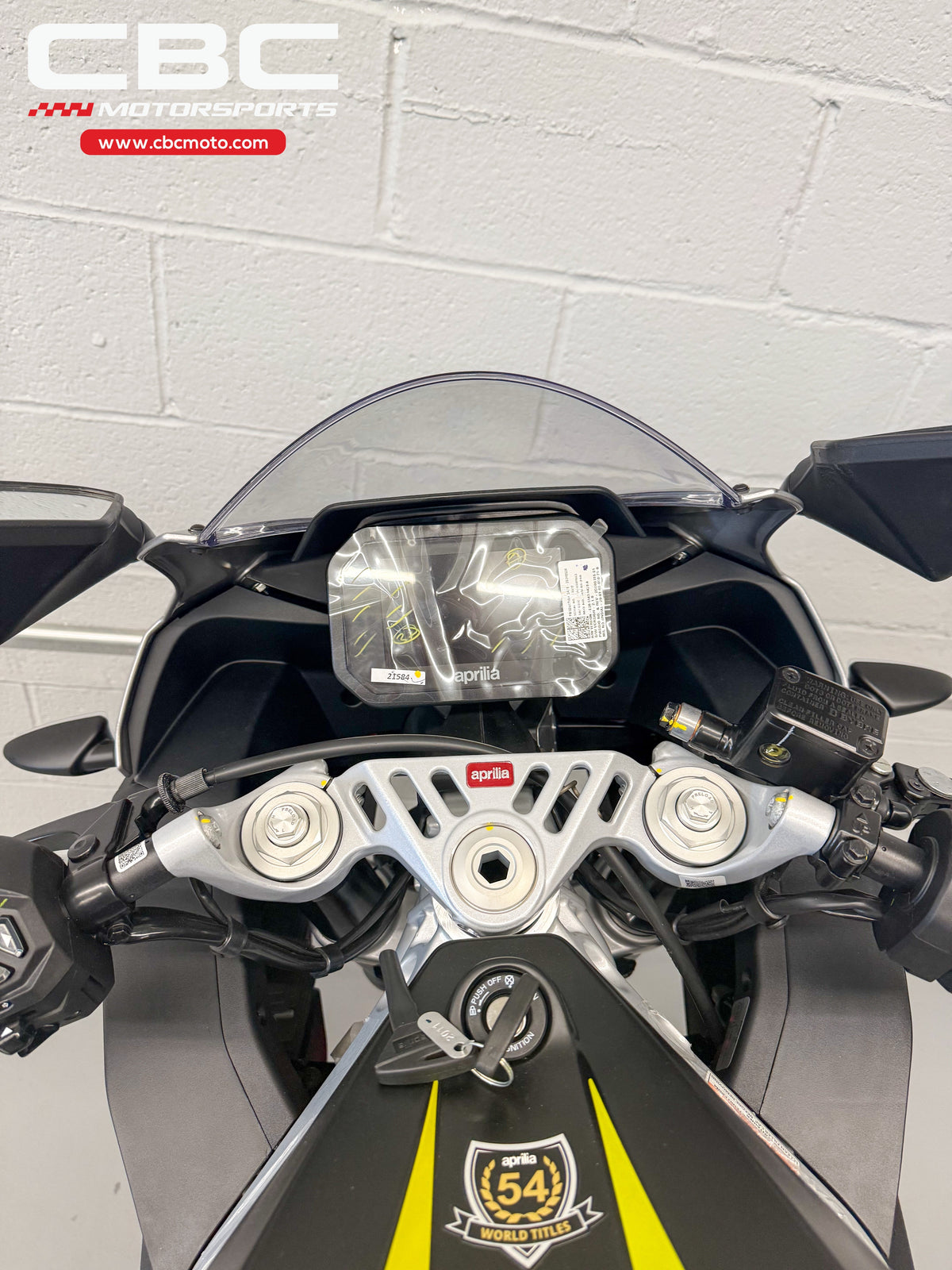 2026 Aprilia RS 457 - Arsenic Yellow - AP2150