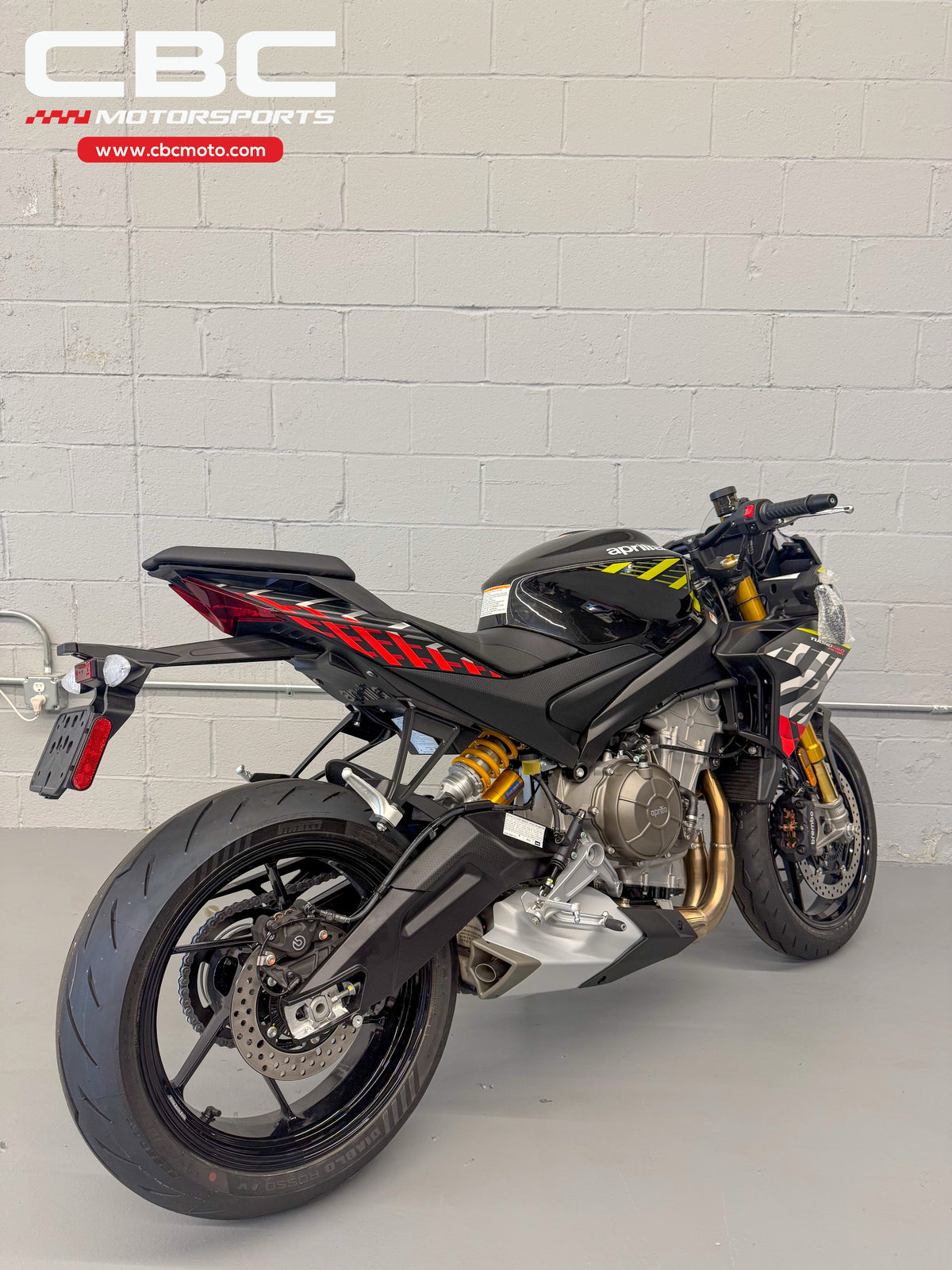 2027 Aprilia Tuono 660 Factory - Shakedown Yellow - AP2138