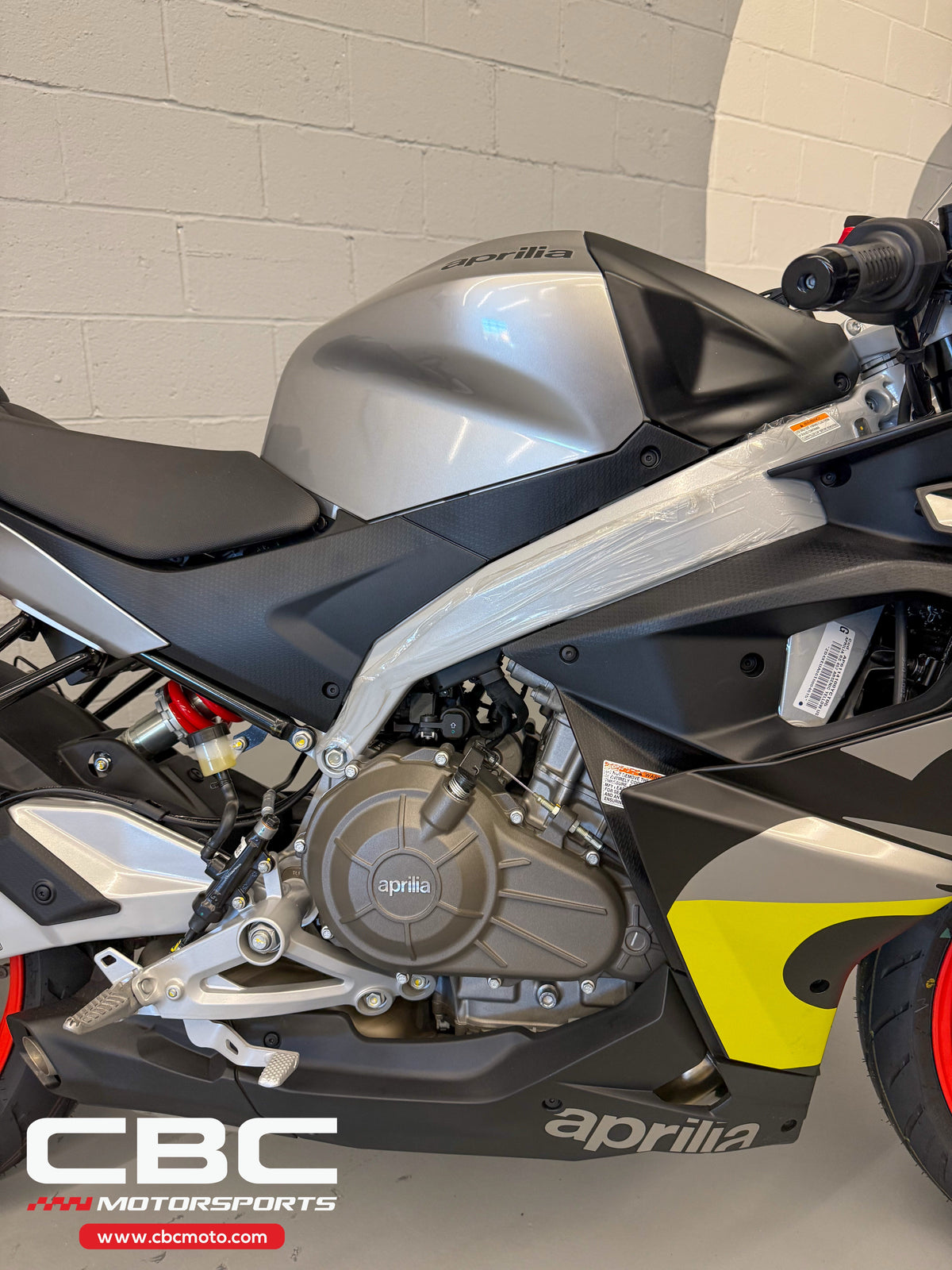 2026 Aprilia RS 457 - Arsenic Yellow - AP2150