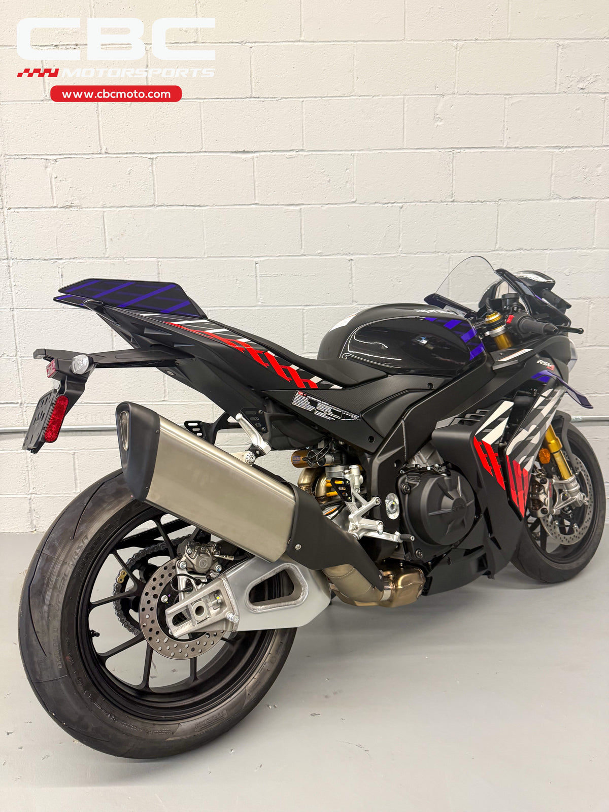 2027 Aprilia RSV4 Factory - Shakedown Indigo - AP2144