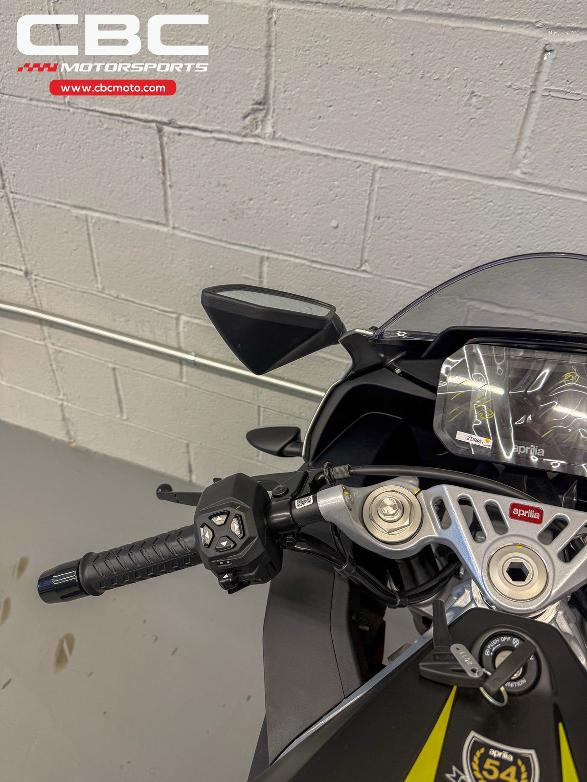 2026 Aprilia RS 457 - Arsenic Yellow - AP2150