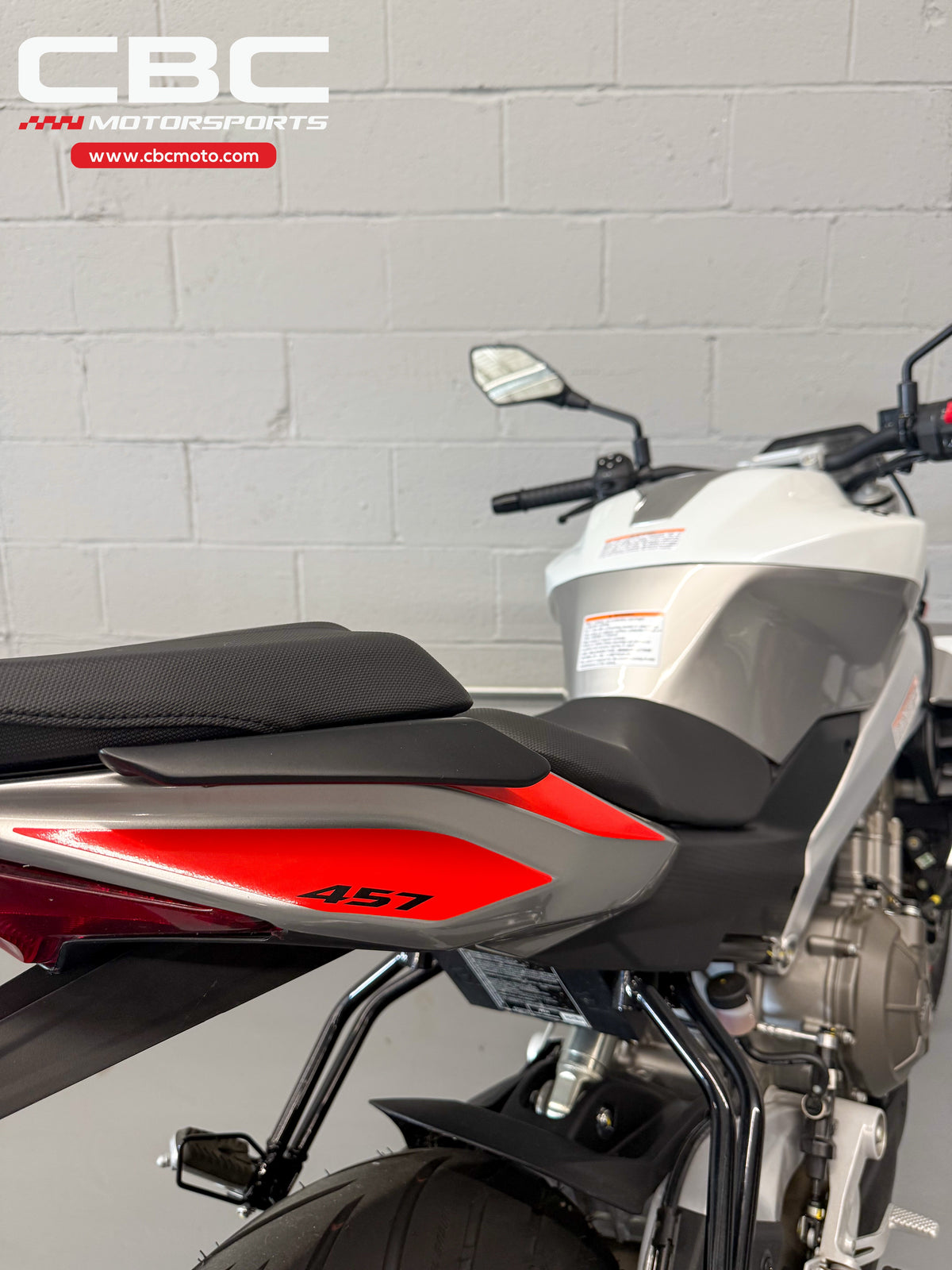 2026 Aprilia Tuono 457 - Puma Grey - Demo - AP2103