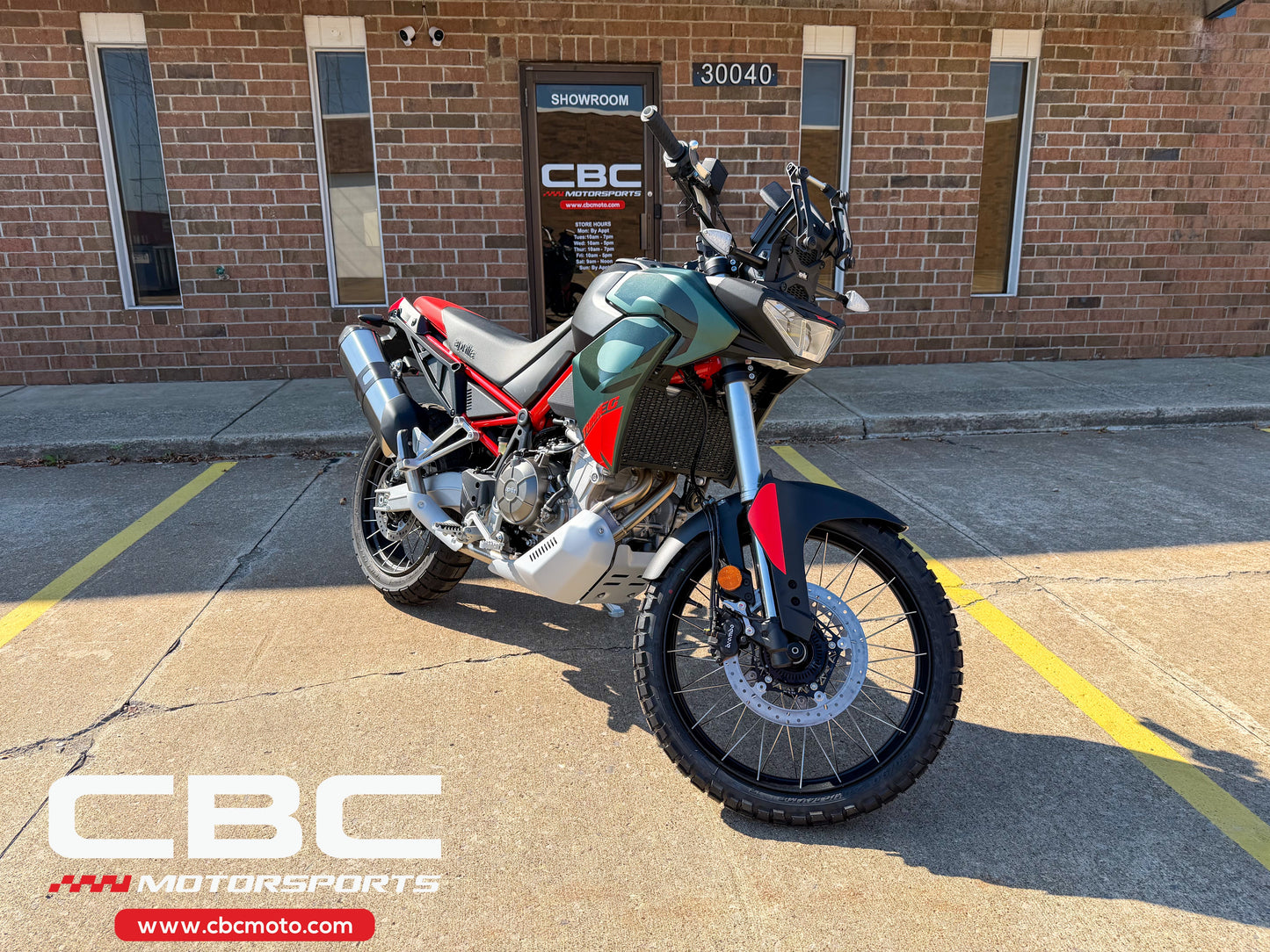 2026 Aprilia Tuareg 660 - Tornado Green - AP2114