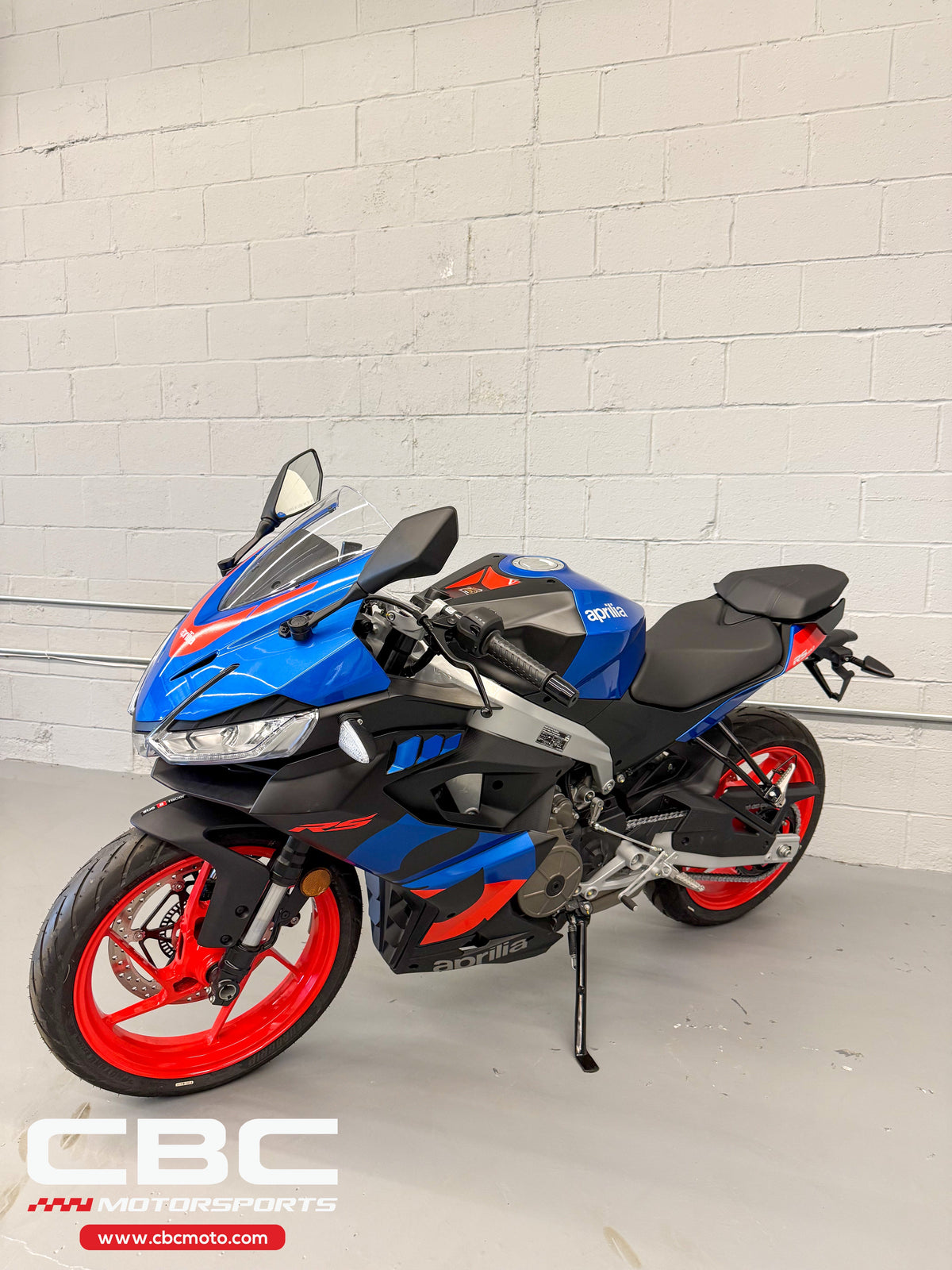 2026 Aprilia RS 457 - Coral Snake Blue - AP2145