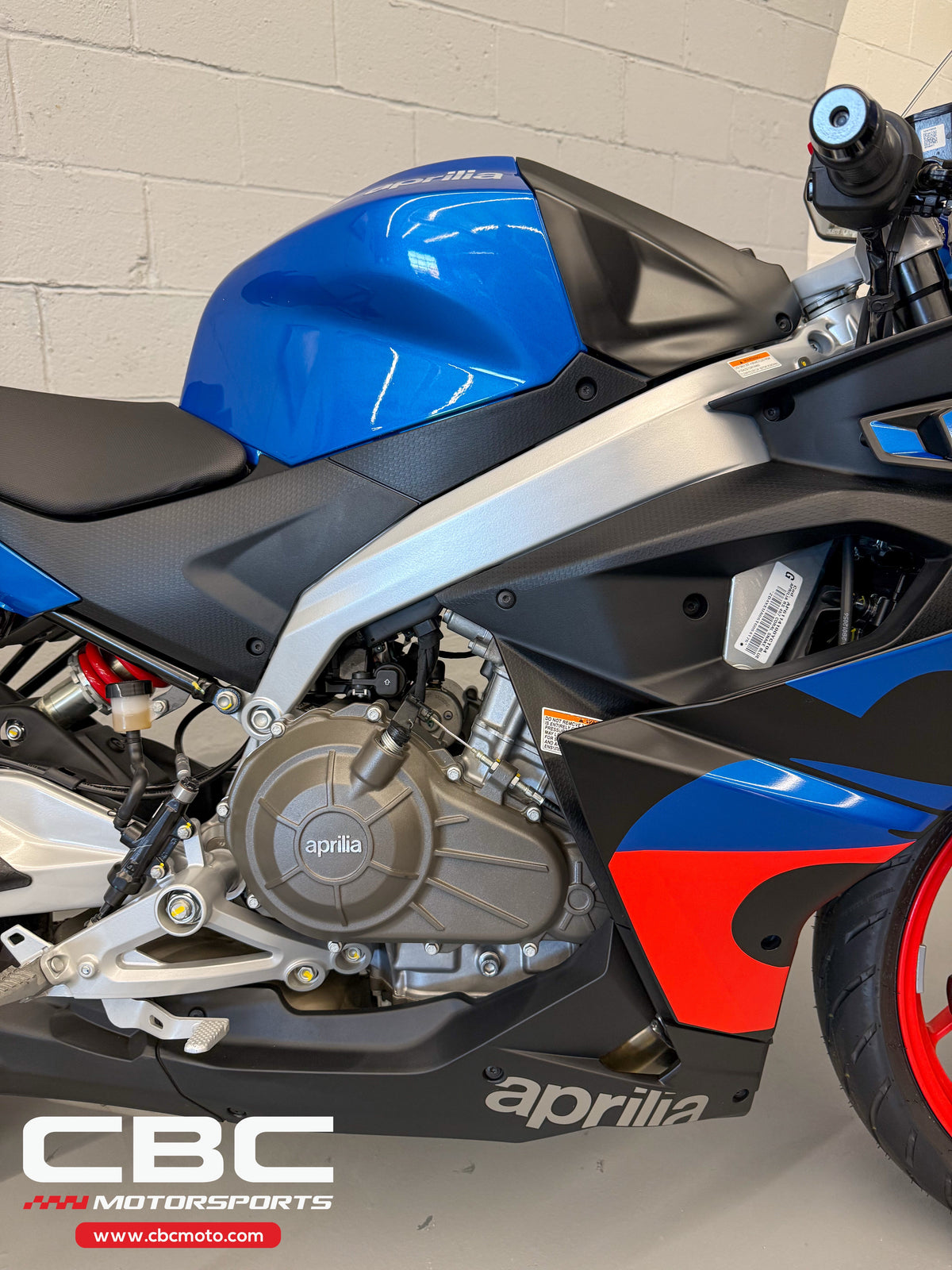 2026 Aprilia RS 457 - Coral Snake Blue - AP2145